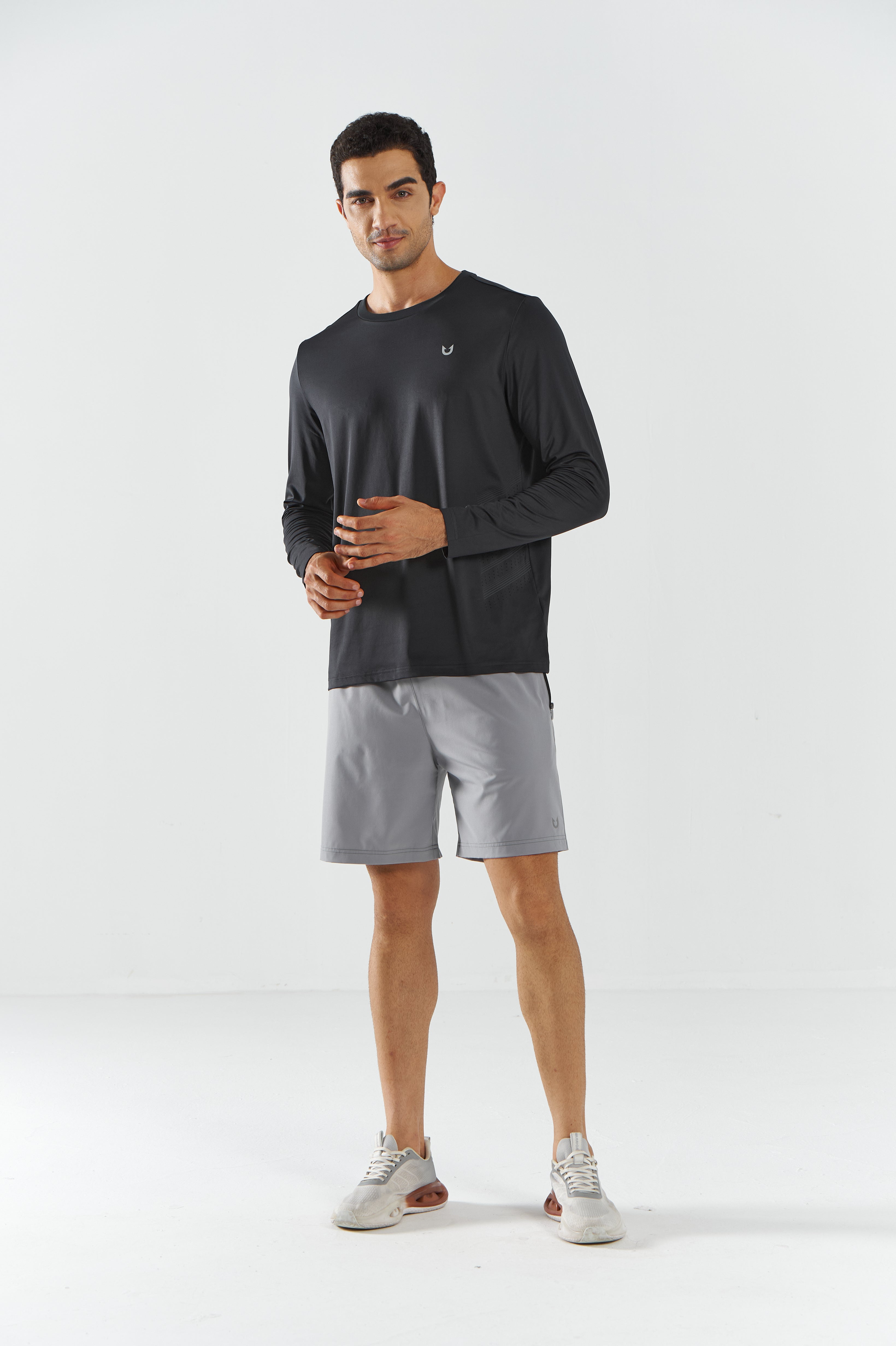 Men's Moisture Wicking Fishing Shirts Long Sleeve Breathable for Gym