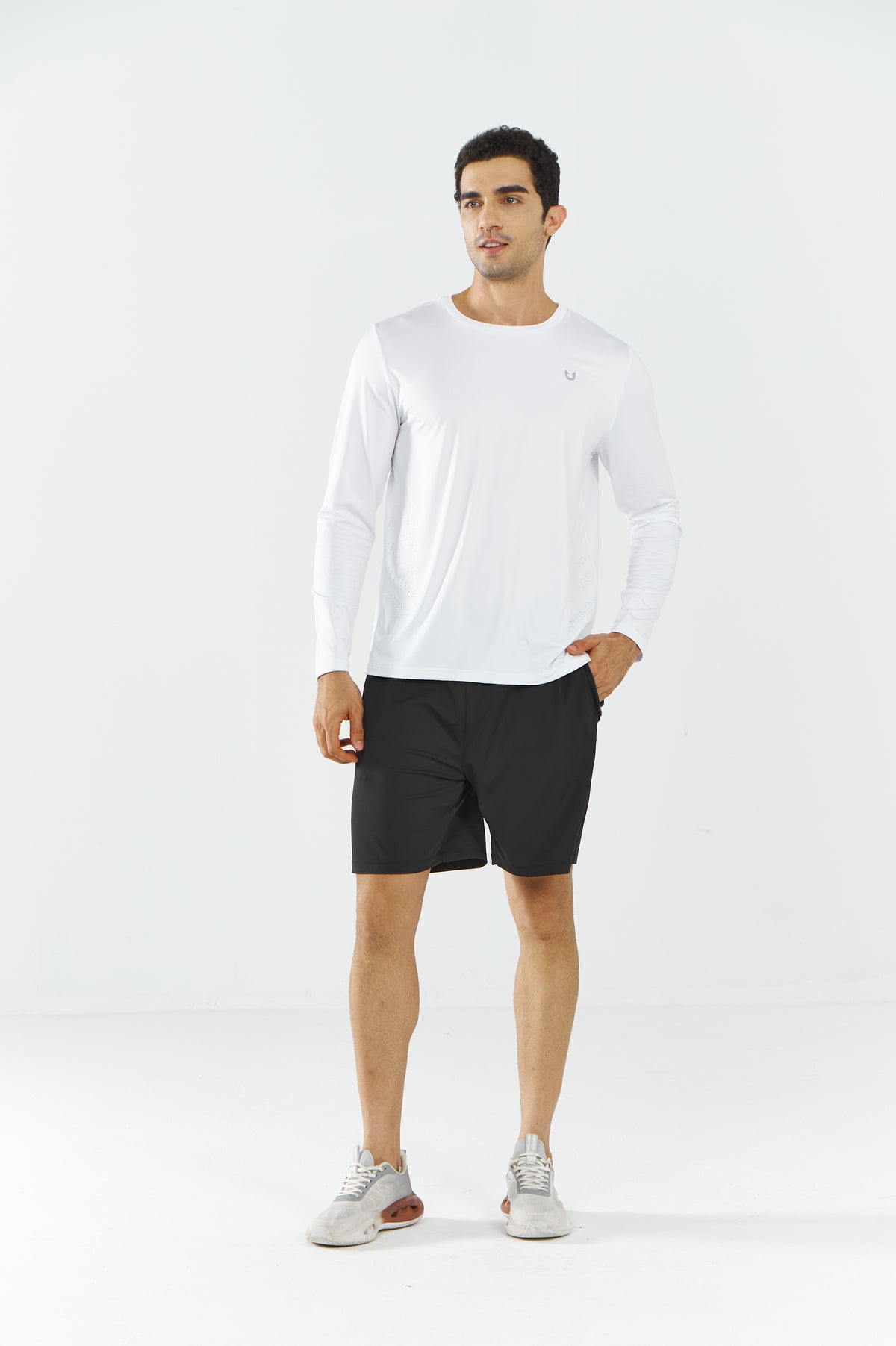
Men's Moisture Wicking Fishing Shirts Long Sleeve Breathable for Gym
