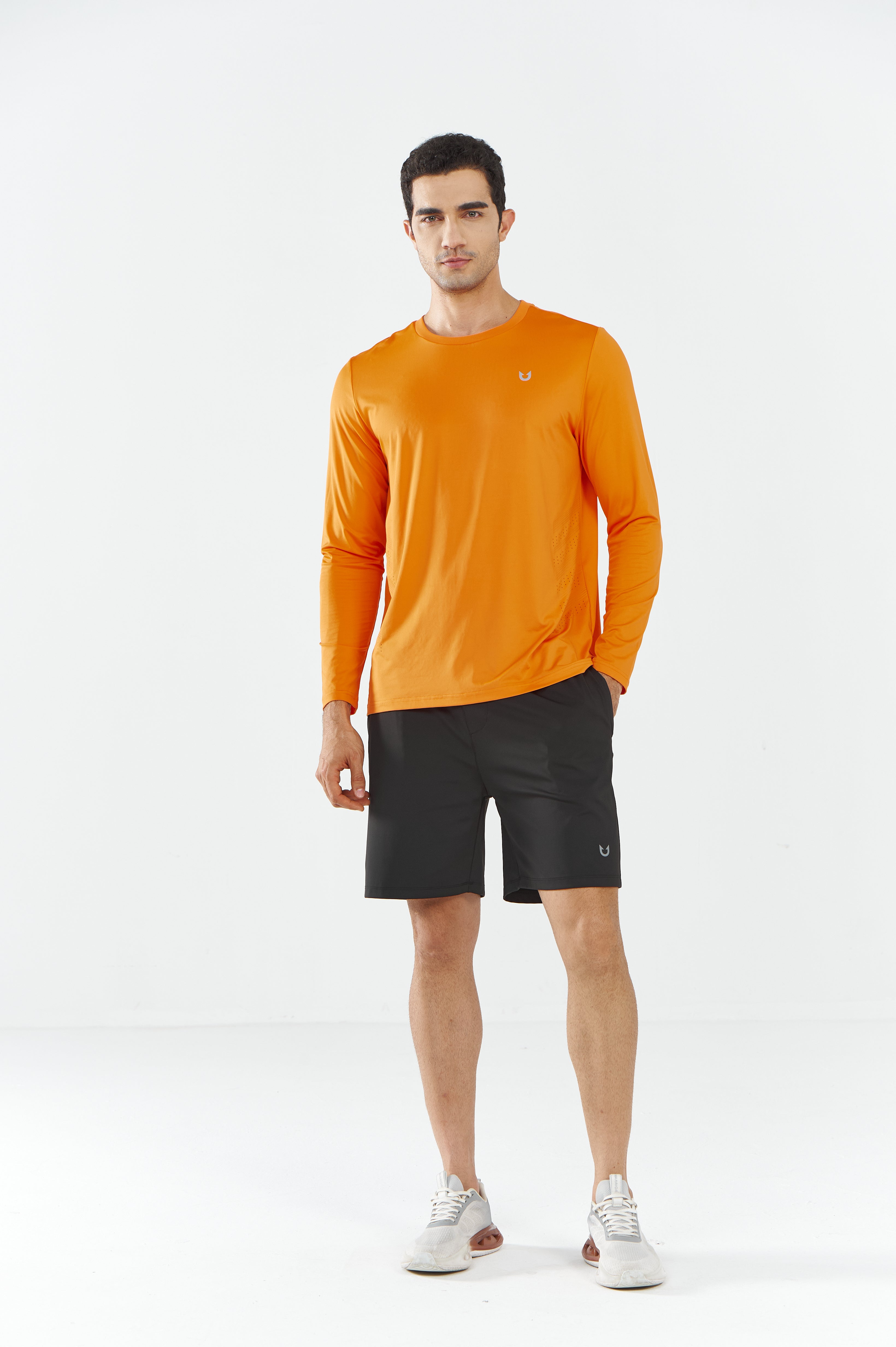 Men's Moisture Wicking Fishing Shirts Long Sleeve Breathable for Gym