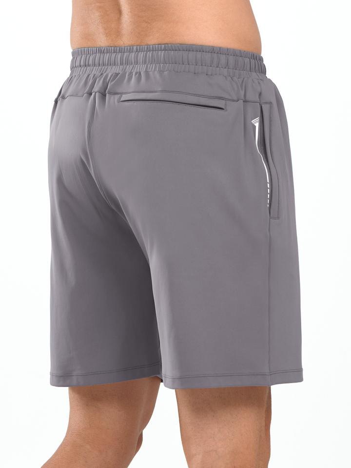 NORTHYARD Men's 7" Stone Breathable Running Shorts with Pocket for Tennis Gym Training Back