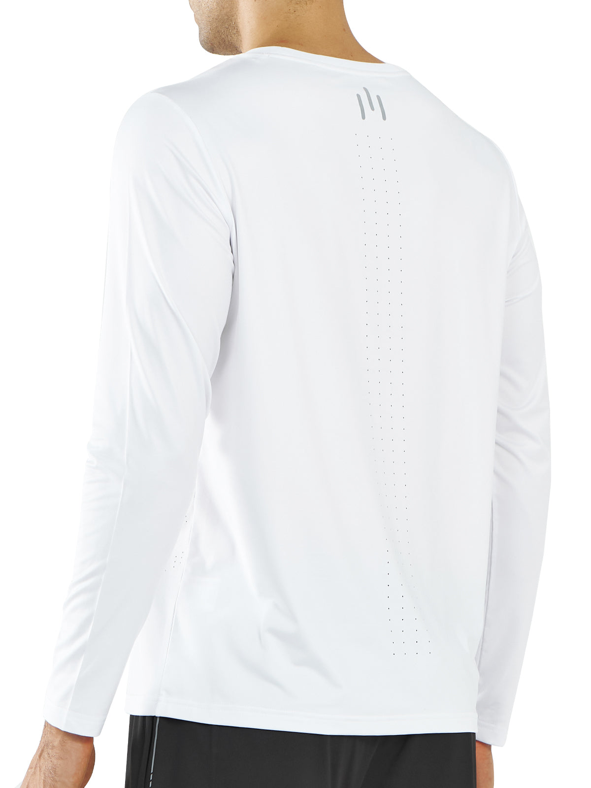 Men's Moisture Wicking Fishing Shirts Long Sleeve Breathable for Gym