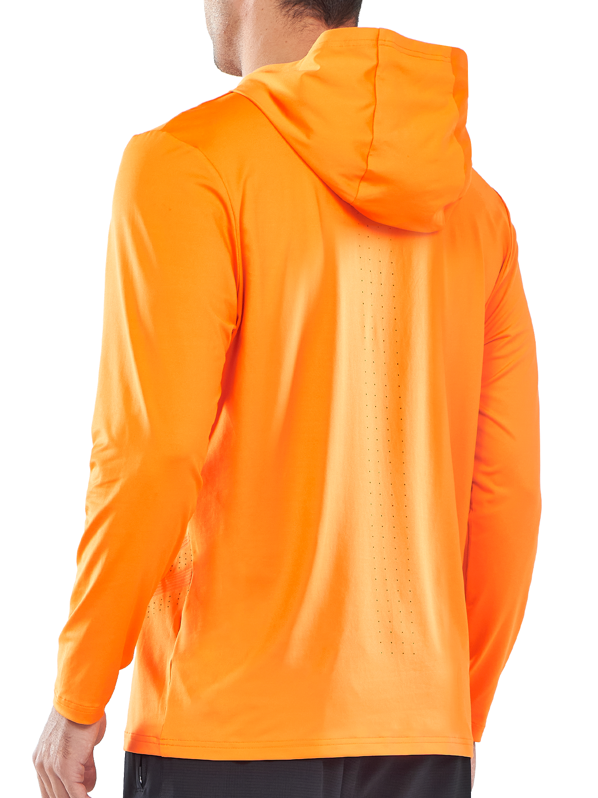 Men's Fishing Hoodie T-Shirt Long Sleeve Sun Protection for Run Hiking