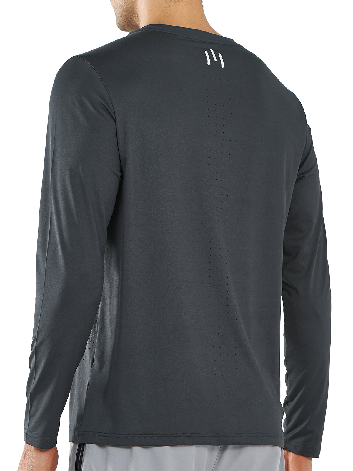 Men's Moisture Wicking Fishing Shirts Long Sleeve Breathable for Gym