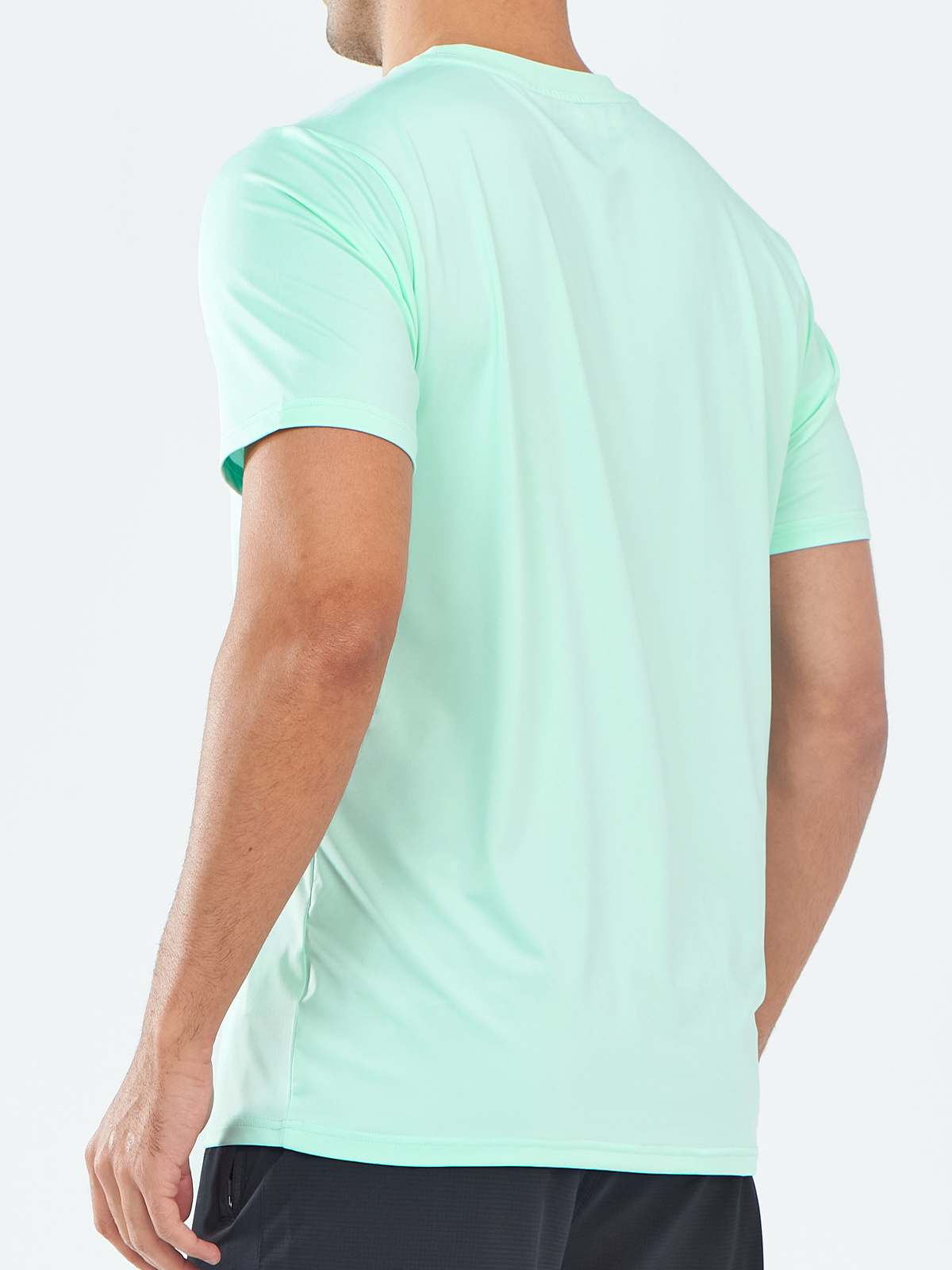 Men's Quick Dry Fit Workout Gym T-Shirts Breathable Short Sleeve Tops