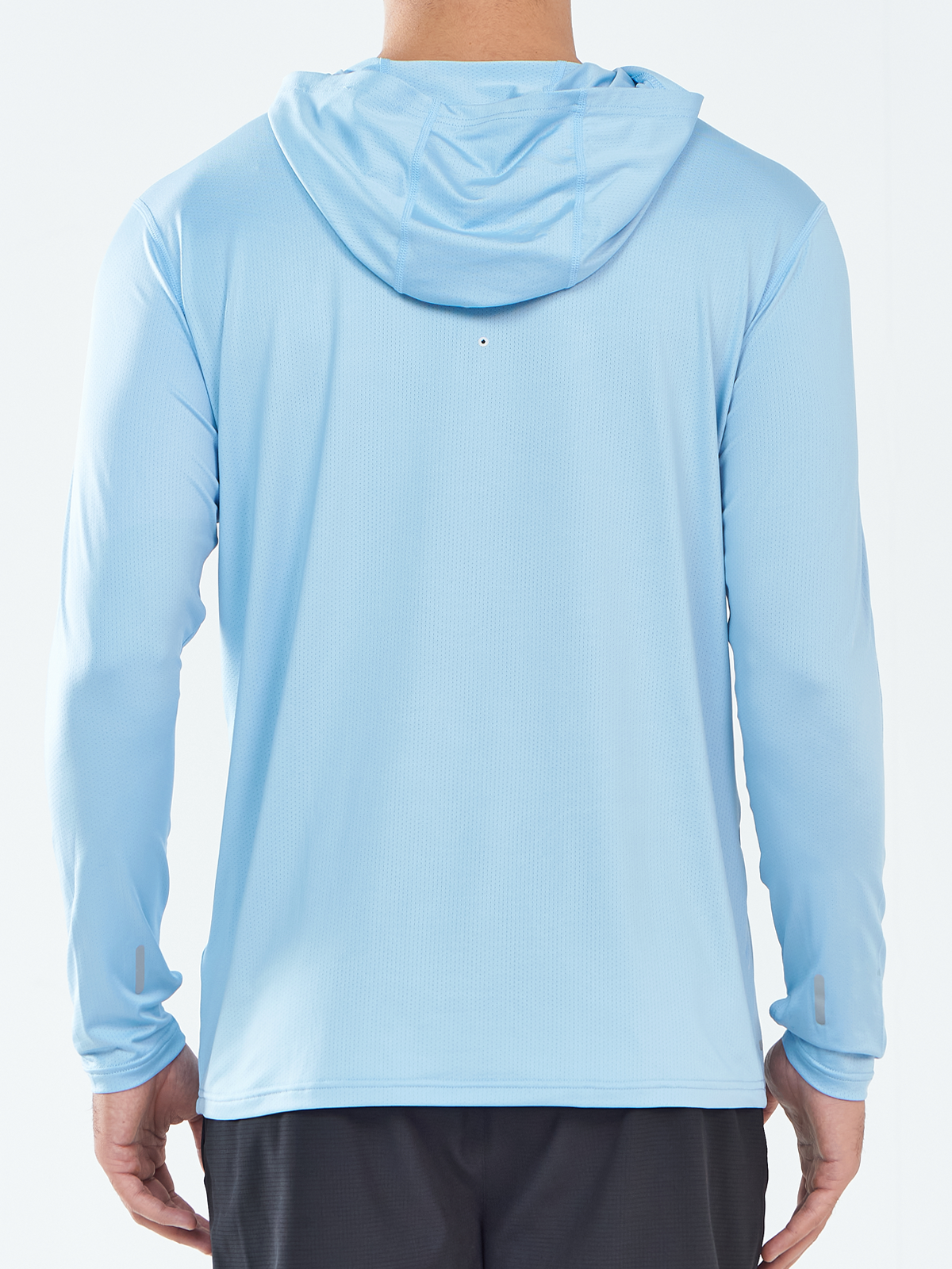 Men's Sun Hoodie Long Sleeve T Shirt UV Protection for Fishing Swim