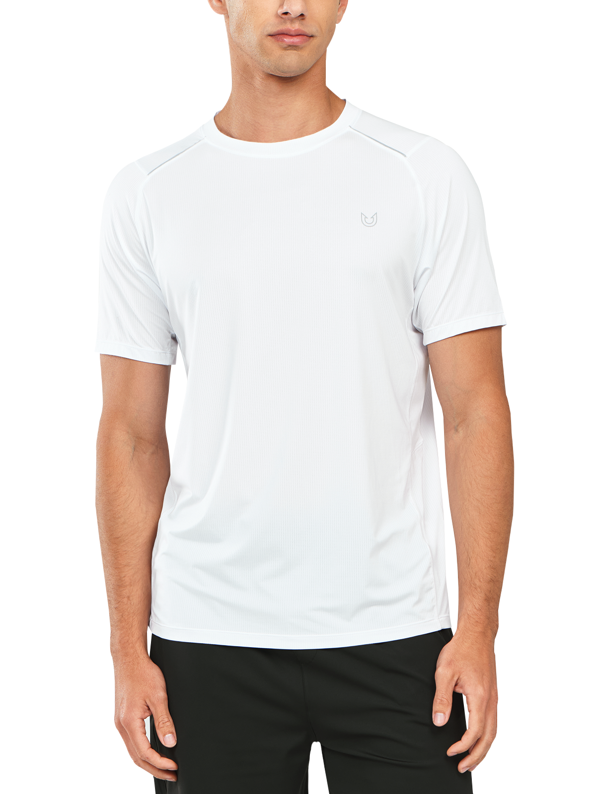 Northyard Men's White Gym Compression T Shirts Breathable Wicking for Workout Fitness