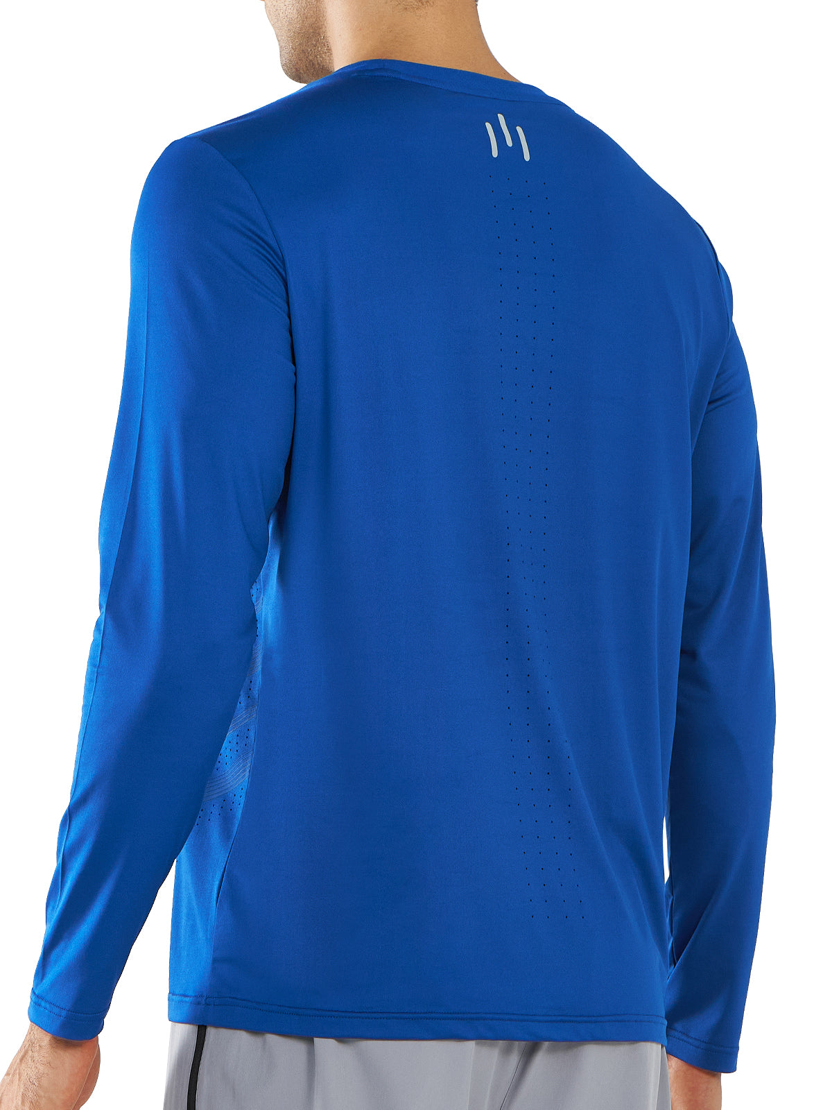 Men's Moisture Wicking Fishing Shirts Long Sleeve Breathable for Gym