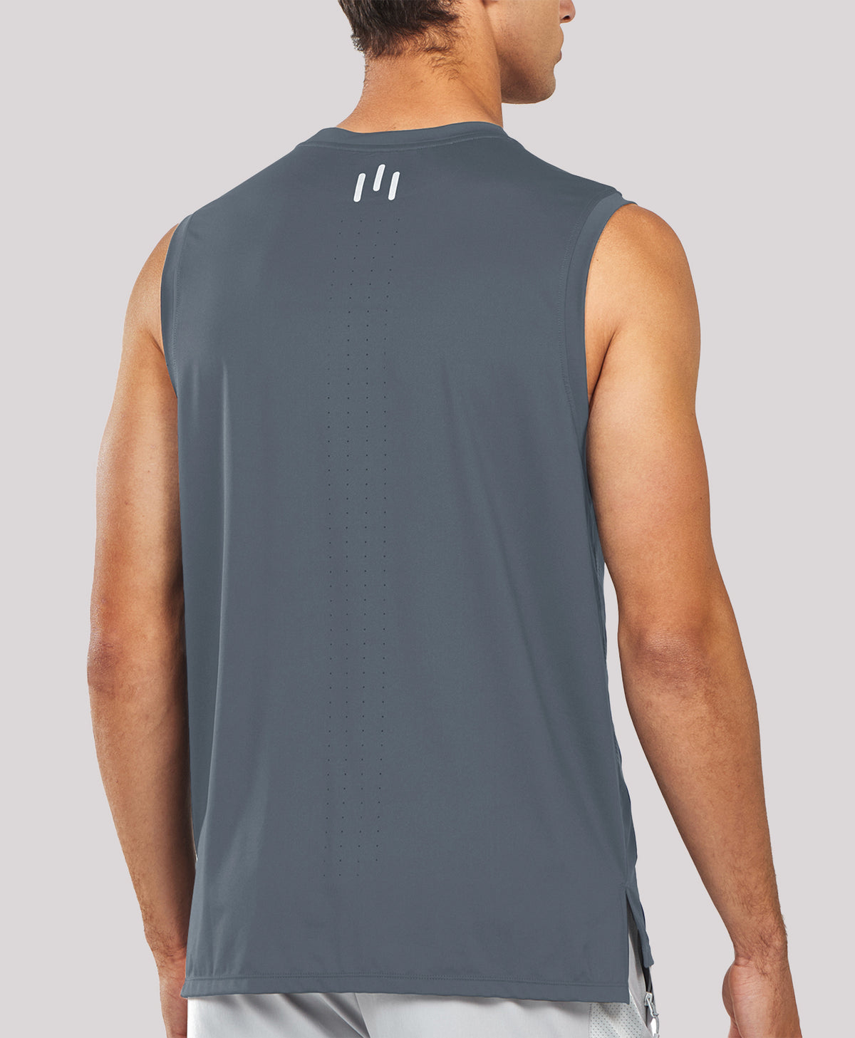 
Men's Lightweight Muscle Workout Tank Tops — Cloud