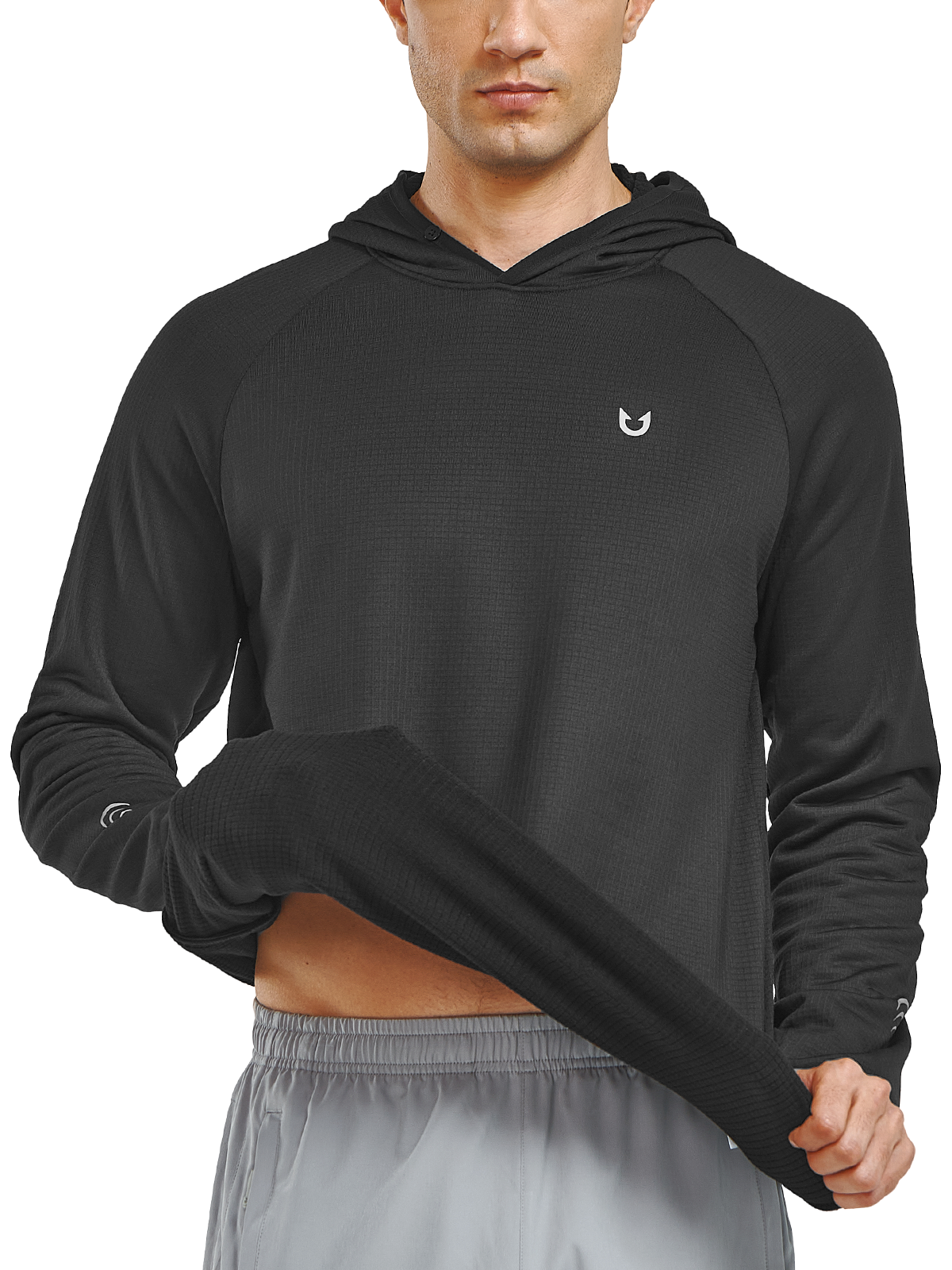 Men's Fleece Lined Athletic Hoodie Sweatshirts Casual Pullover for Gym