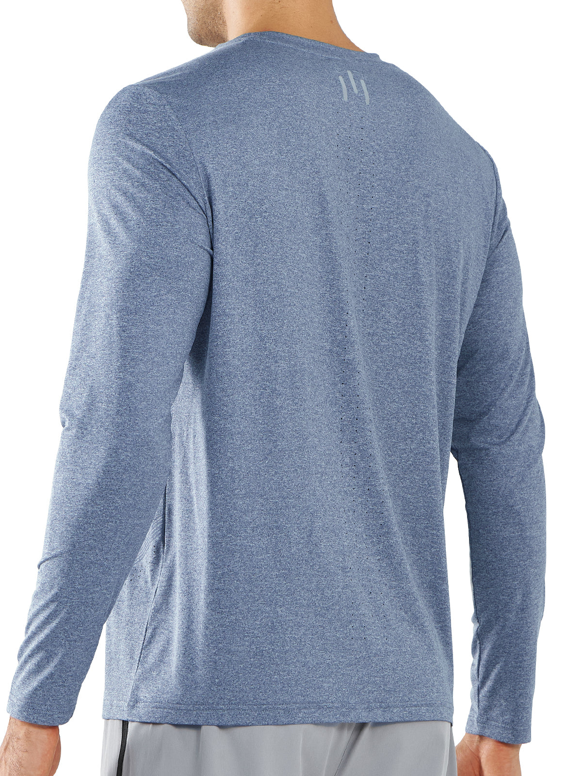 Men's Moisture Wicking Fishing Shirts Long Sleeve Breathable for Gym