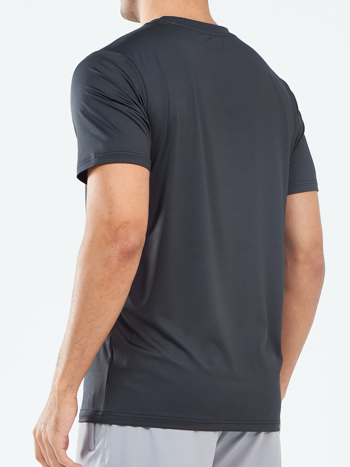 Men's Quick Dry Fit Workout Gym T-Shirts Breathable Short Sleeve Tops