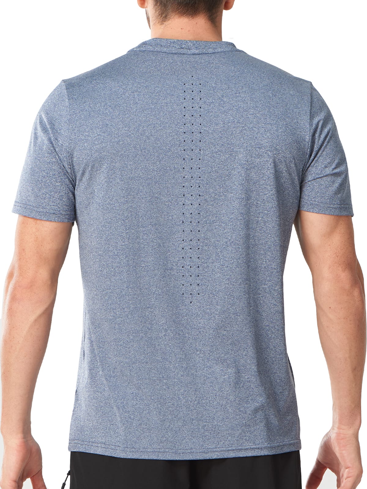 Blueheather Breathable 2.0 Running Top - Full Back View
