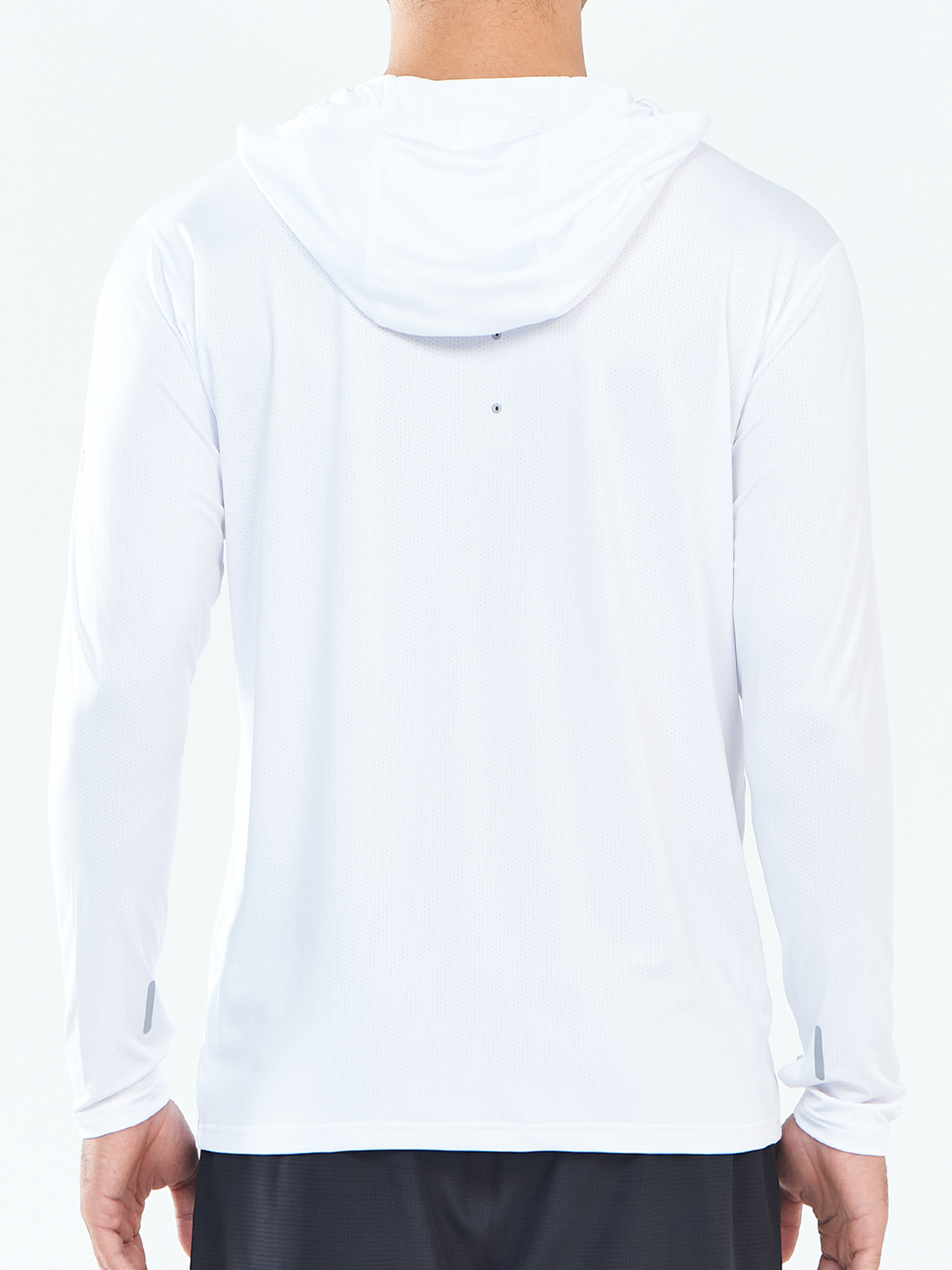 Men's Sun Hoodie Long Sleeve T Shirt UV Protection for Fishing Swim