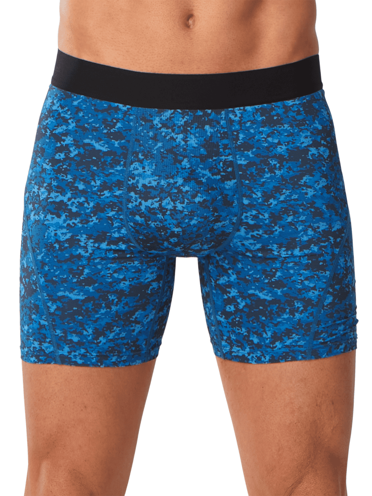 Camo Anti-Chafe Flatlock Seams - Durable Elastic Waistband