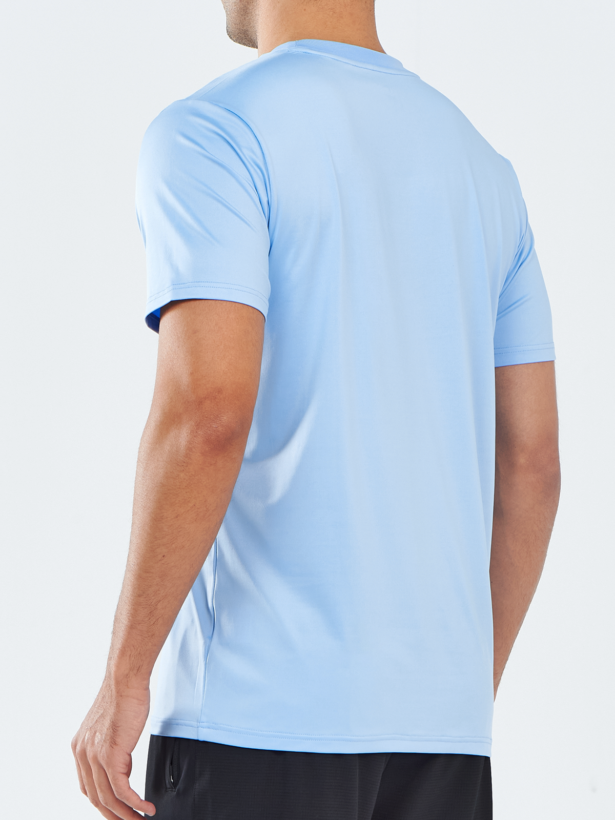Men's Quick Dry Fit Workout Gym T-Shirts Breathable Short Sleeve Tops