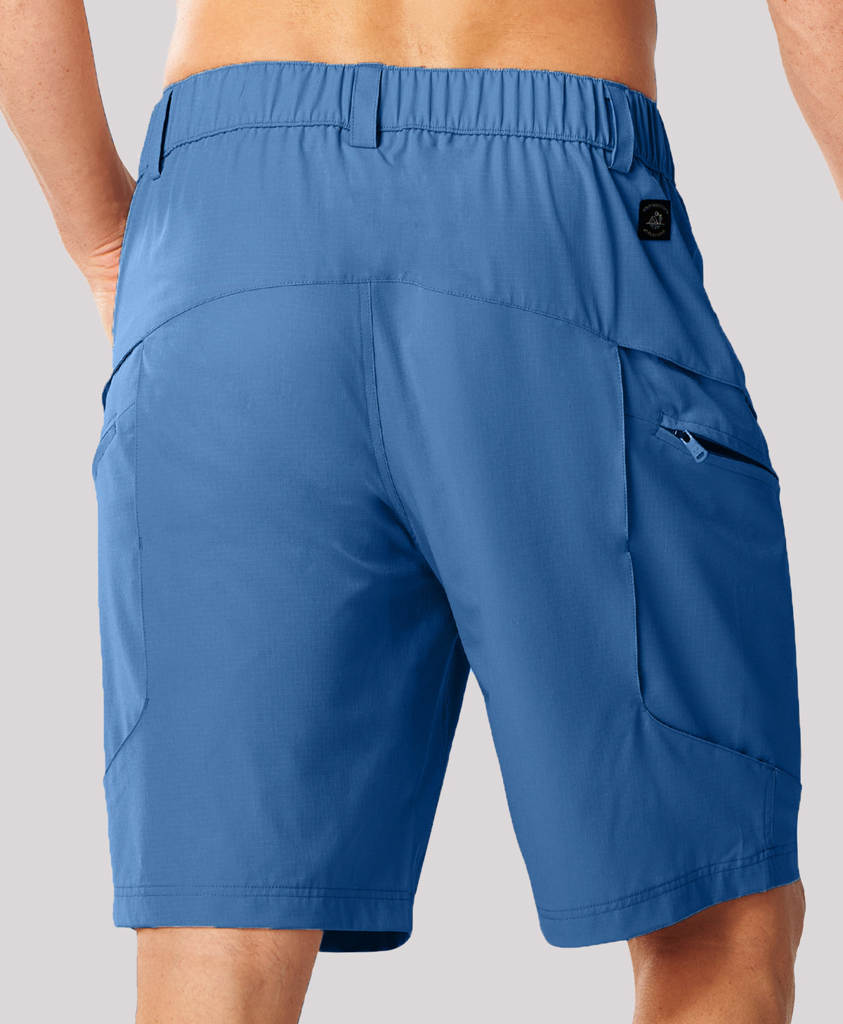 
Men's 9" Water-Resistant 4 Pockets Cargo Hiking Shorts — Federal Blue