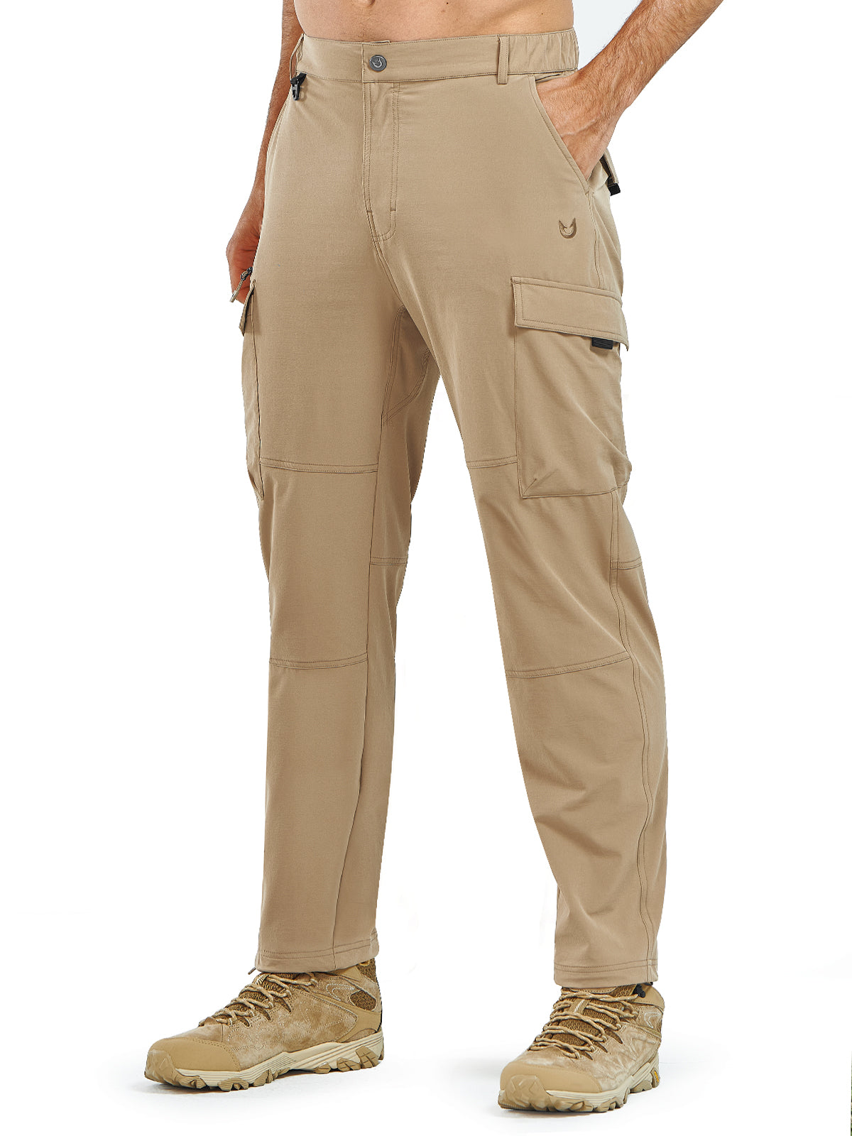 Men's Cargo Hiking Pants Lightweight with Multi Pockets for Outdoor