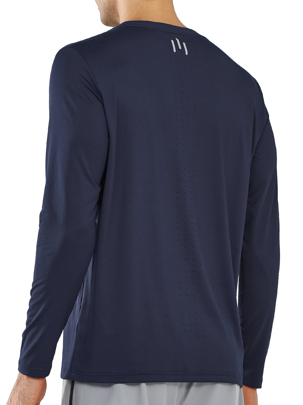 Men's Moisture Wicking Fishing Shirts Long Sleeve Breathable for Gym