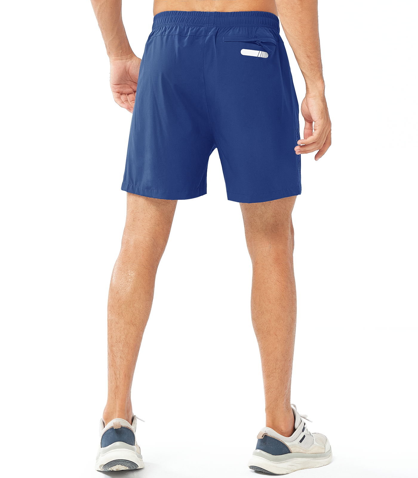 Men's Royal Blue 5" Moisture Wicking Hiking Shorts