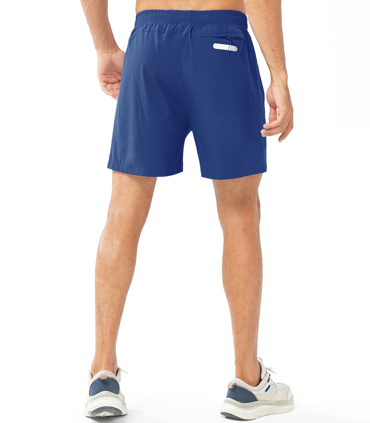 Men's Royal Blue 5" Moisture Wicking Hiking Shorts