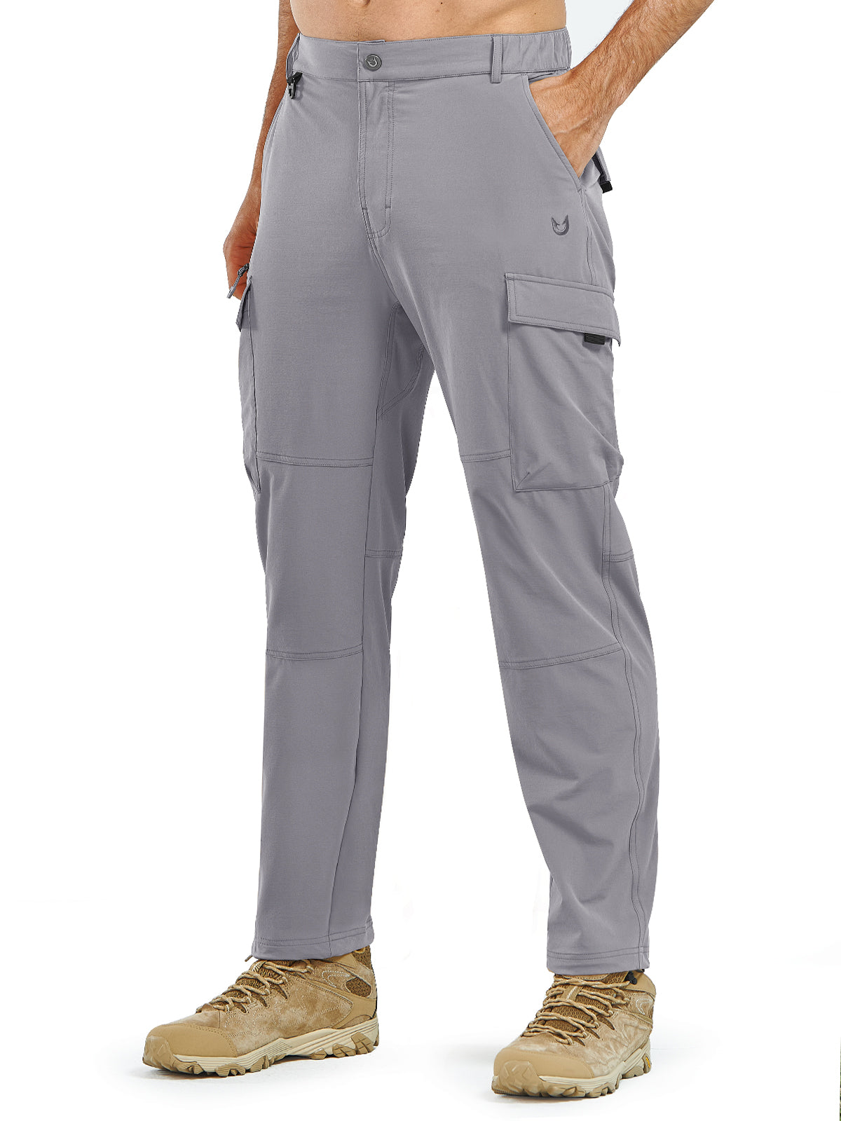 Men's Cargo Hiking Pants Lightweight with Multi Pockets for Outdoor