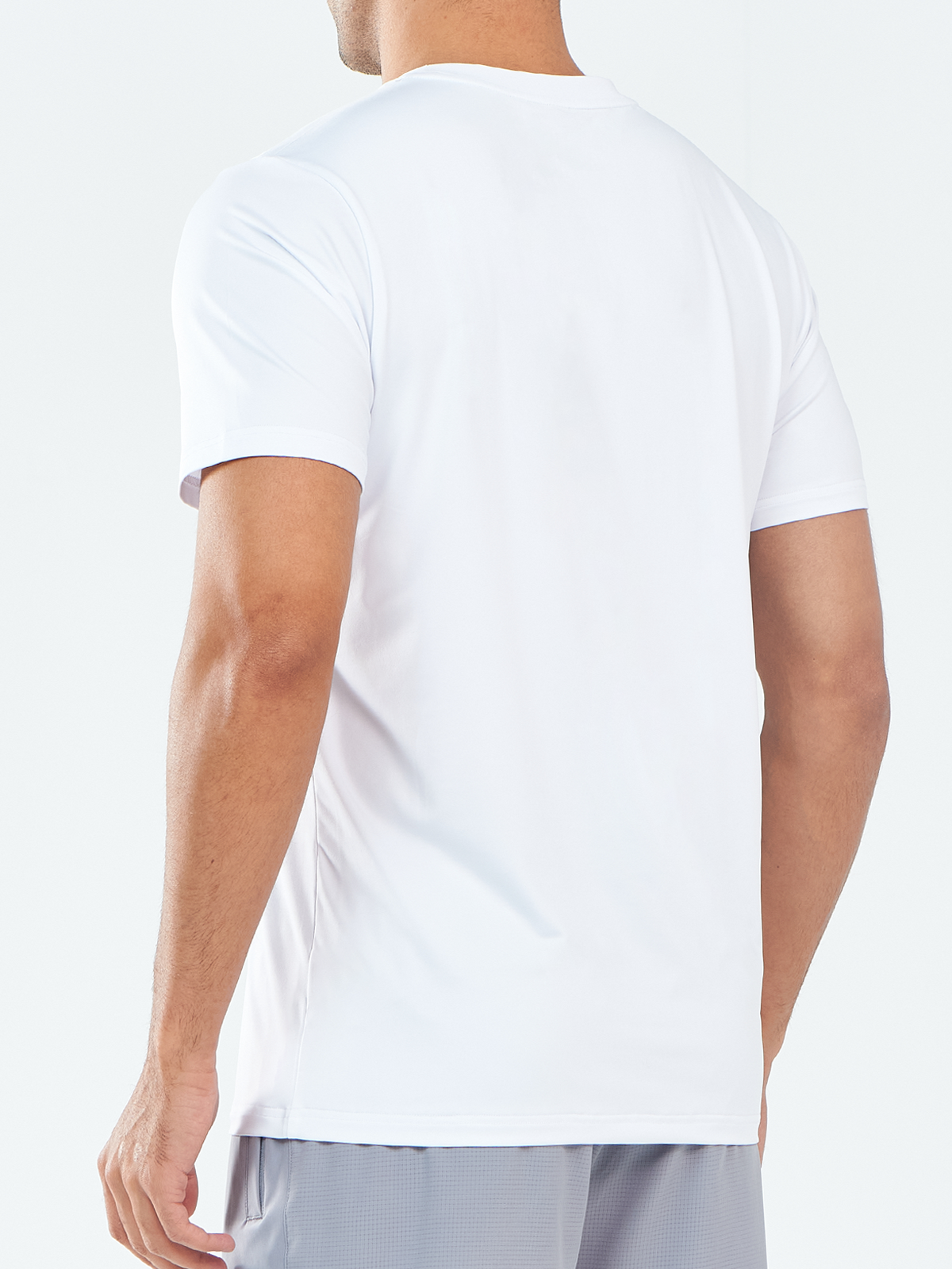 Men's Quick Dry Fit Workout Gym T-Shirts Breathable Short Sleeve Tops