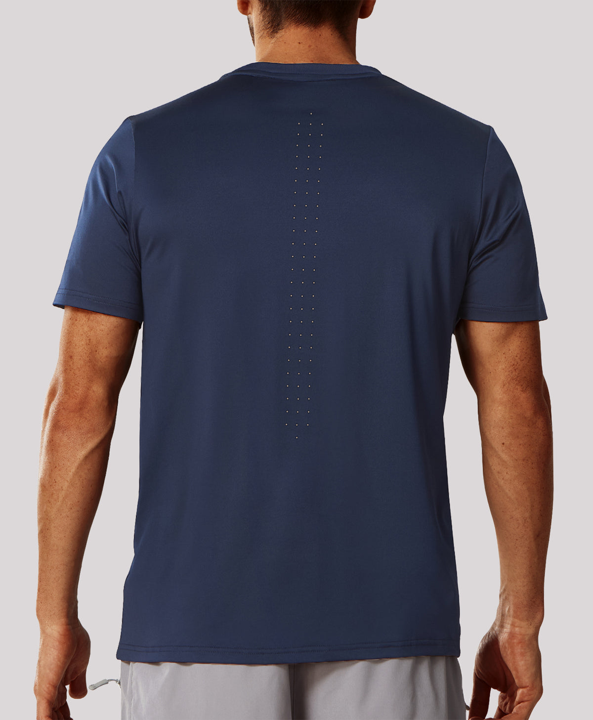 
Men's Performance Workout Short Sleeve T-Shirts — Navy