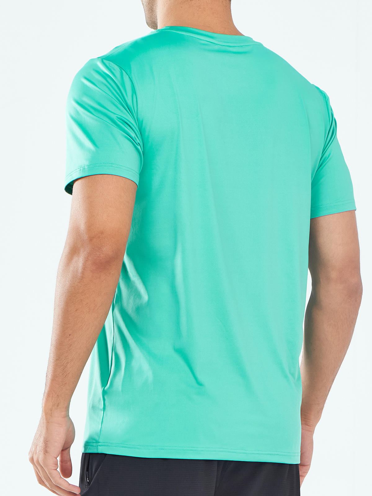 Men's Quick Dry Fit Workout Gym T-Shirts Breathable Short Sleeve Tops