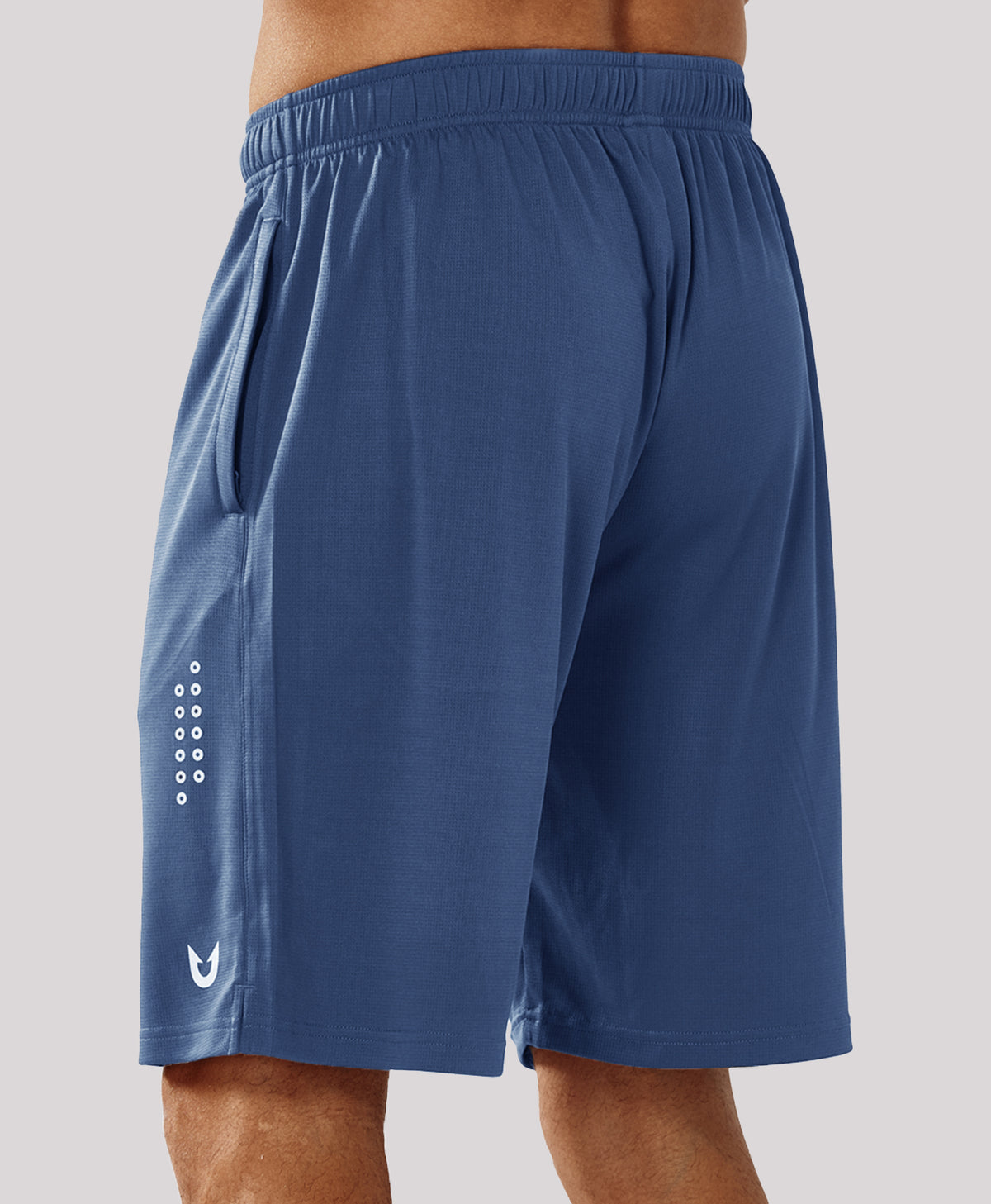 Northyard Men's 10" Breathable Mesh Basketball Athletic Shorts Quick-Dry Workout Shorts with Zipper Pockets
#color_Federal Blue