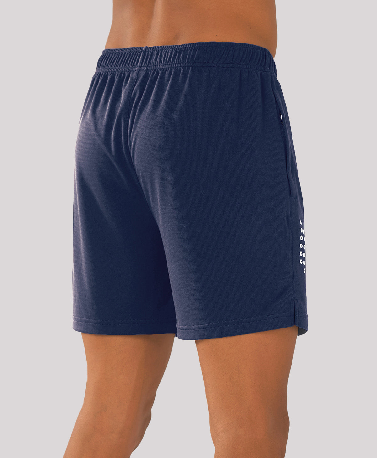 
Men's 5" Breathable Micro-Mesh Athletic Shorts Quick Dry with Pockets — navy