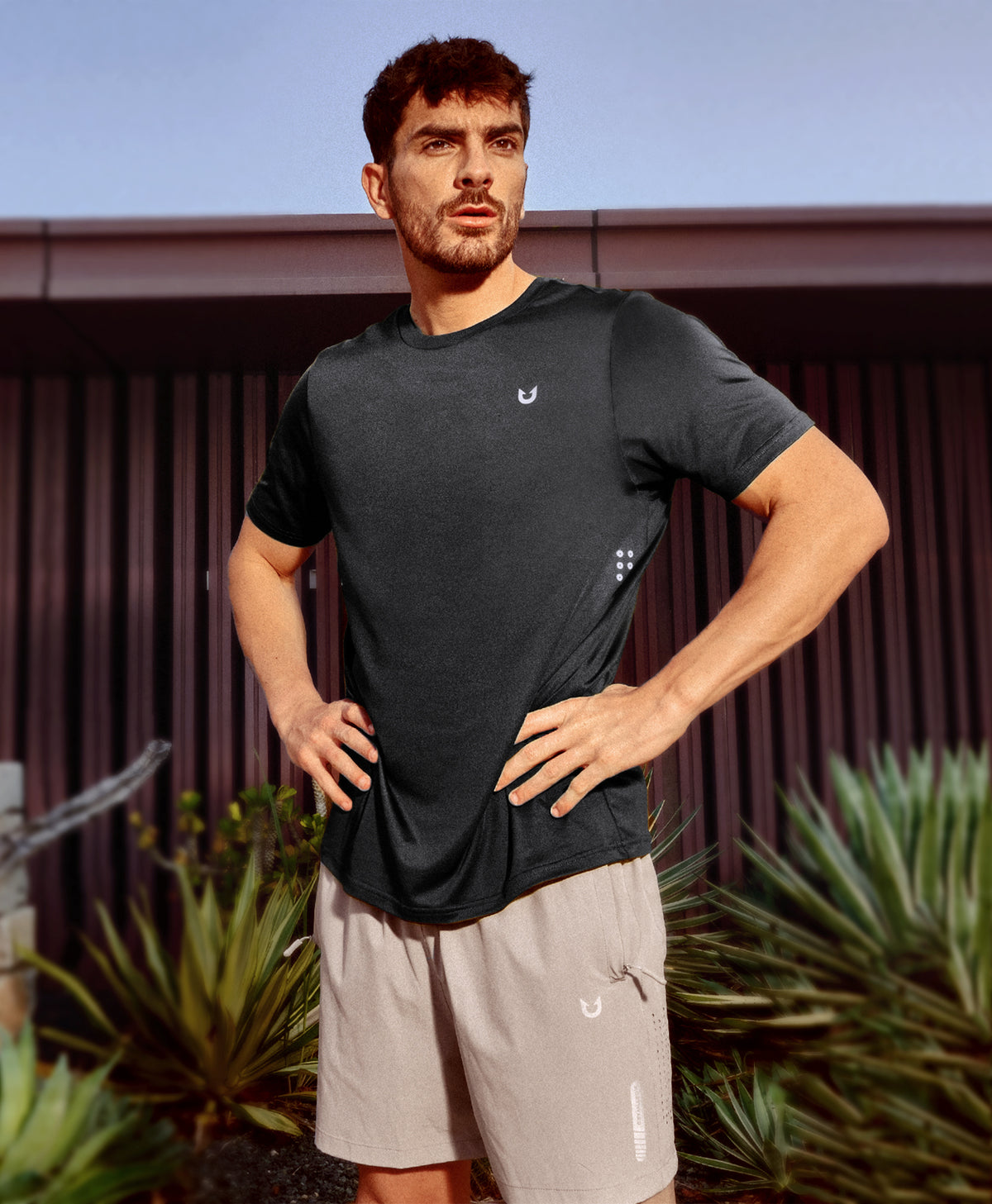 
Men's Performance Workout Short Sleeve T-Shirts — black