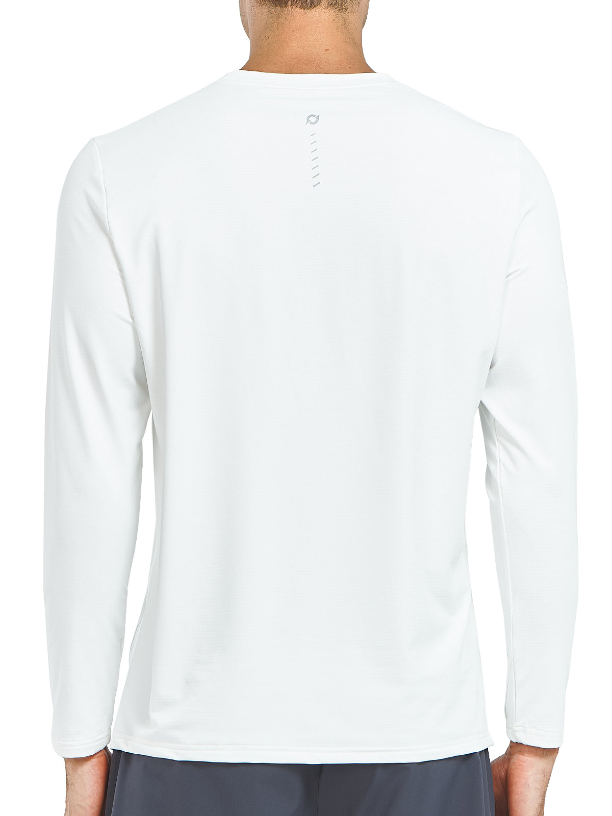 Men's Workout Thermal T-Shirts Fleece Long Sleeve Crewneck for Running