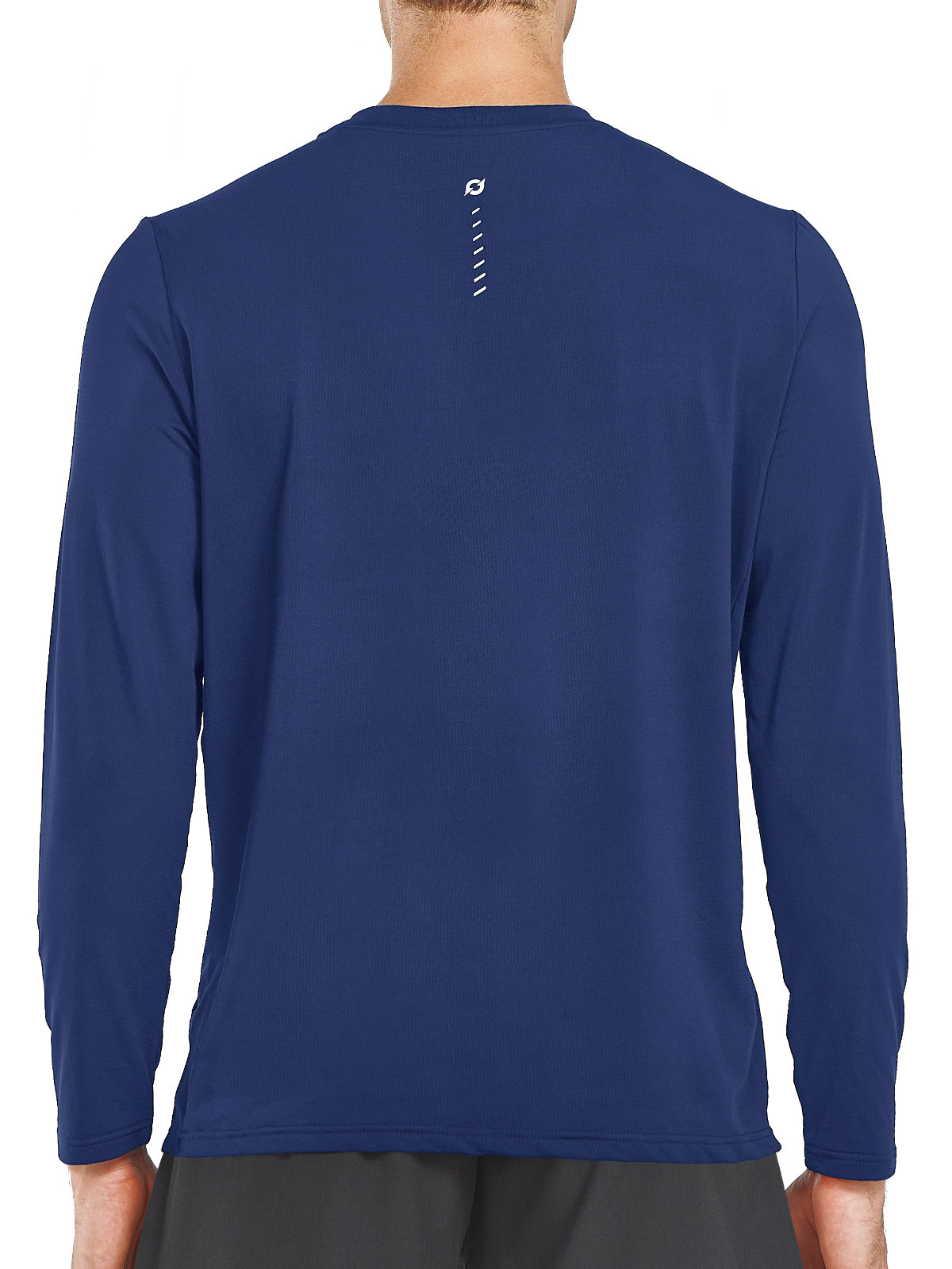 Men's Workout Thermal T-Shirts Fleece Long Sleeve Crewneck for Running