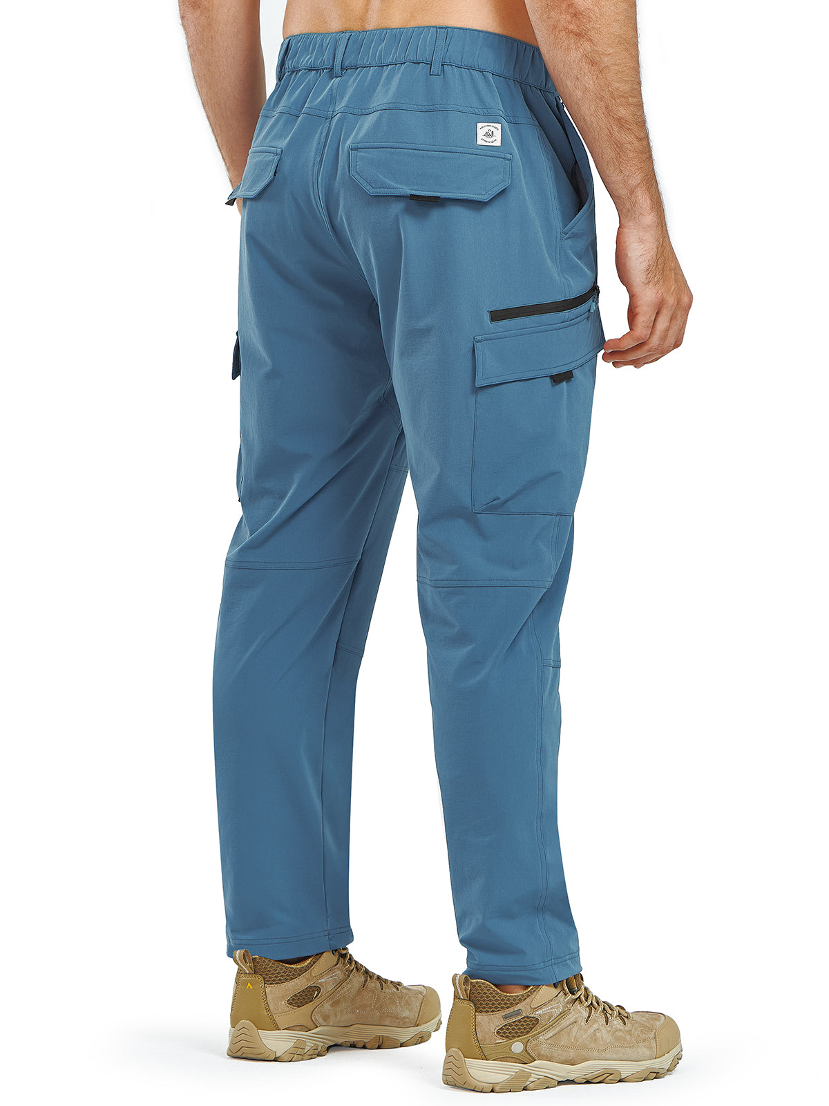 Men's Cargo Hiking Pants Lightweight with Multi Pockets for Outdoor