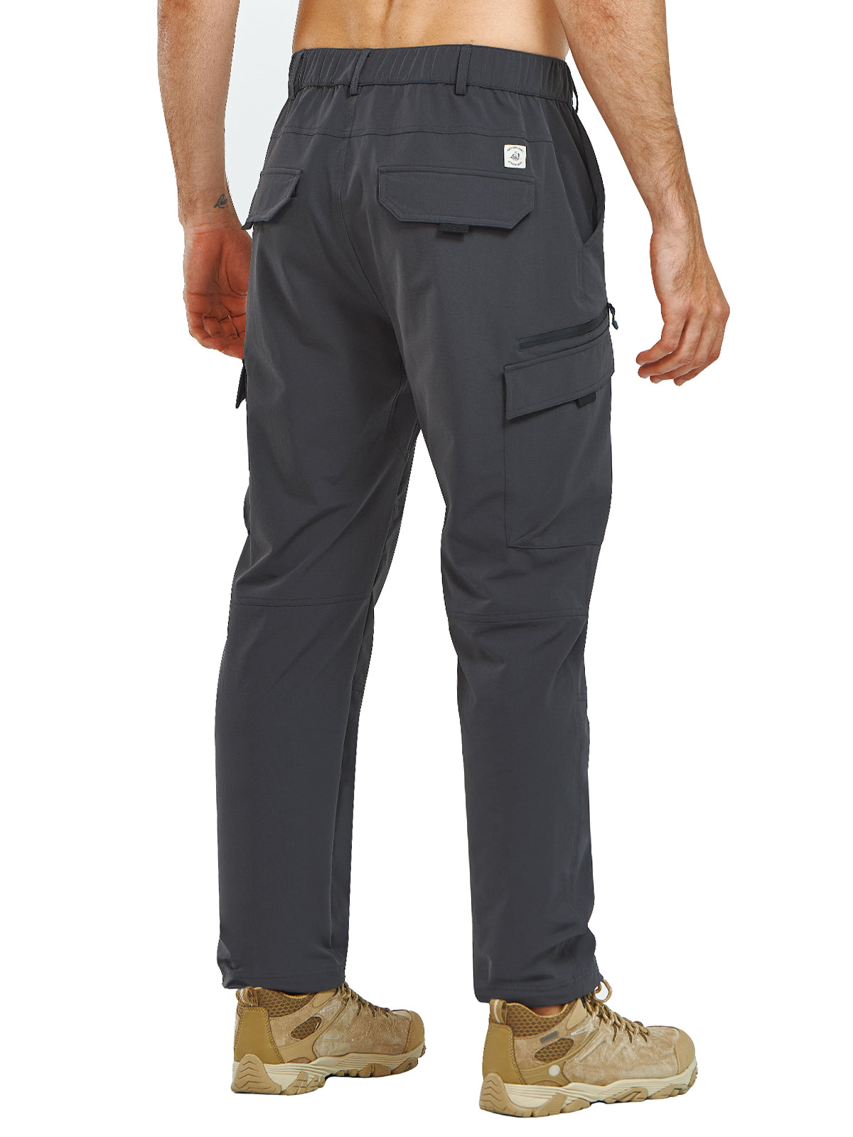 Men's Cargo Hiking Pants Lightweight with Multi Pockets for Outdoor