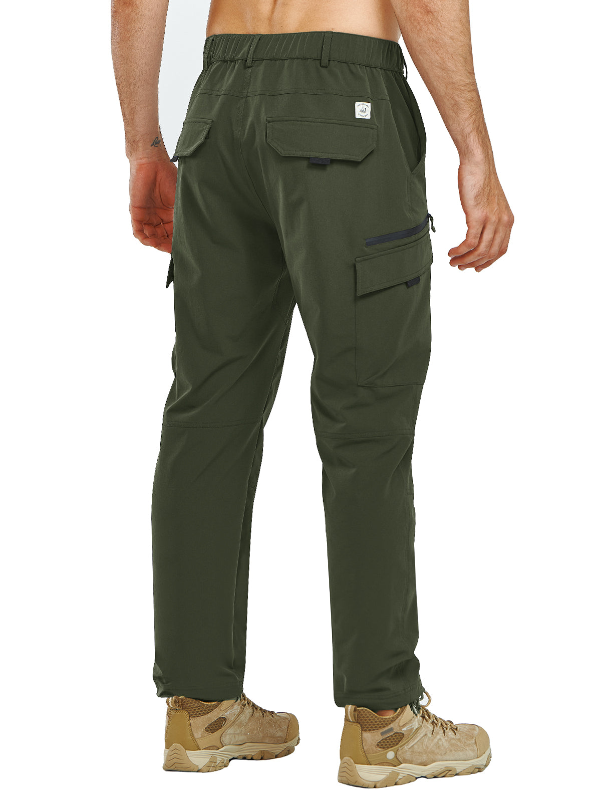 Men's Cargo Hiking Pants Lightweight with Multi Pockets for Outdoor