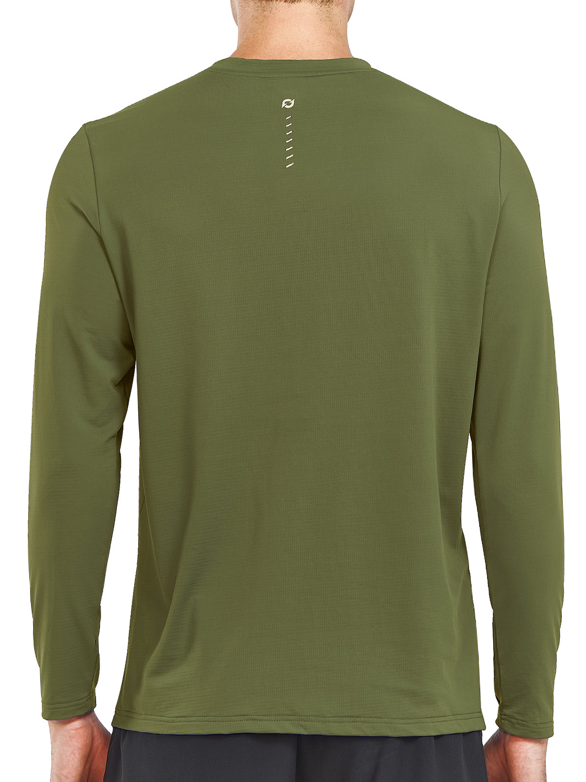 Men's Workout Thermal T-Shirts Fleece Long Sleeve Crewneck for Running