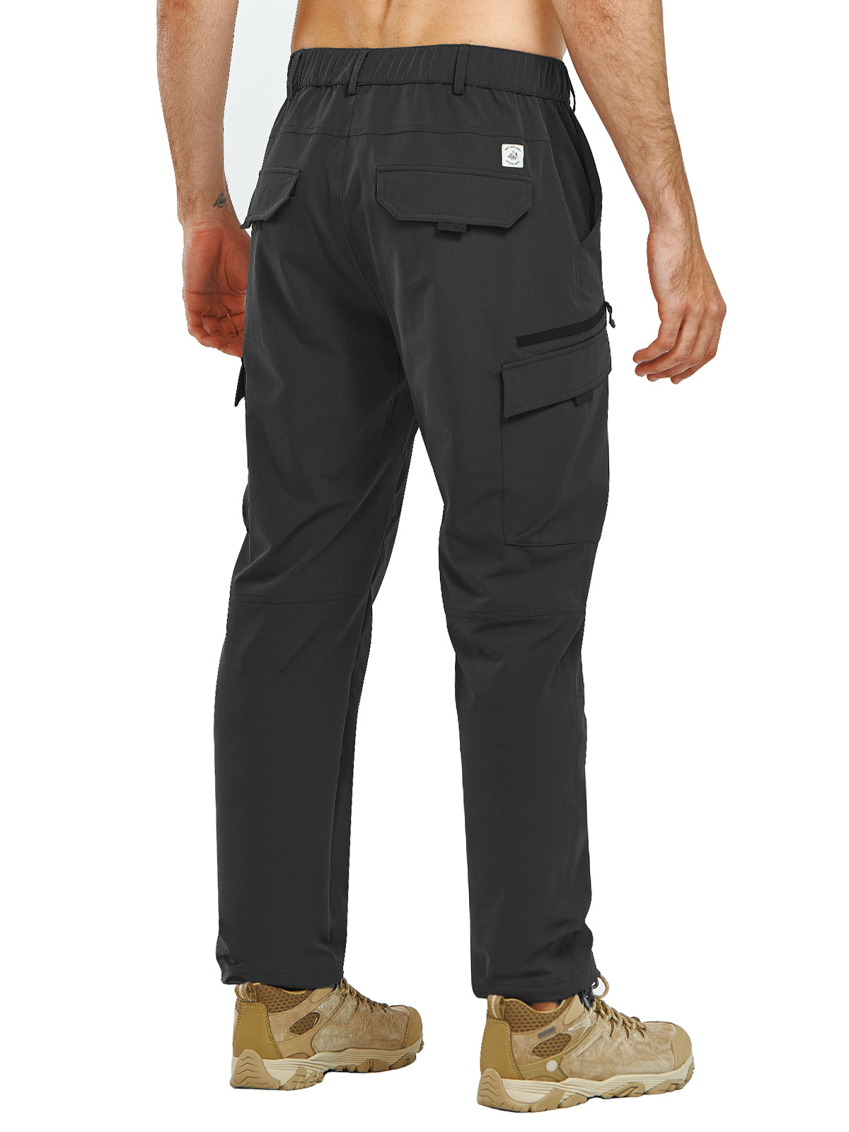 Men's Cargo Hiking Pants Lightweight with Multi Pockets for Outdoor