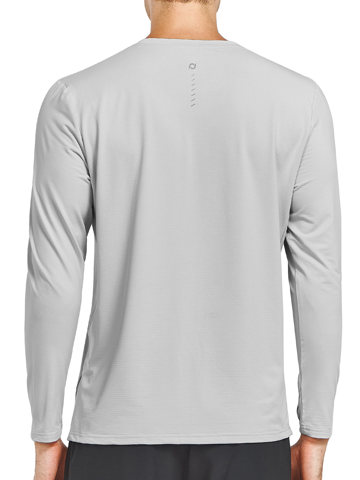 Men's Workout Thermal T-Shirts Fleece Long Sleeve Crewneck for Running