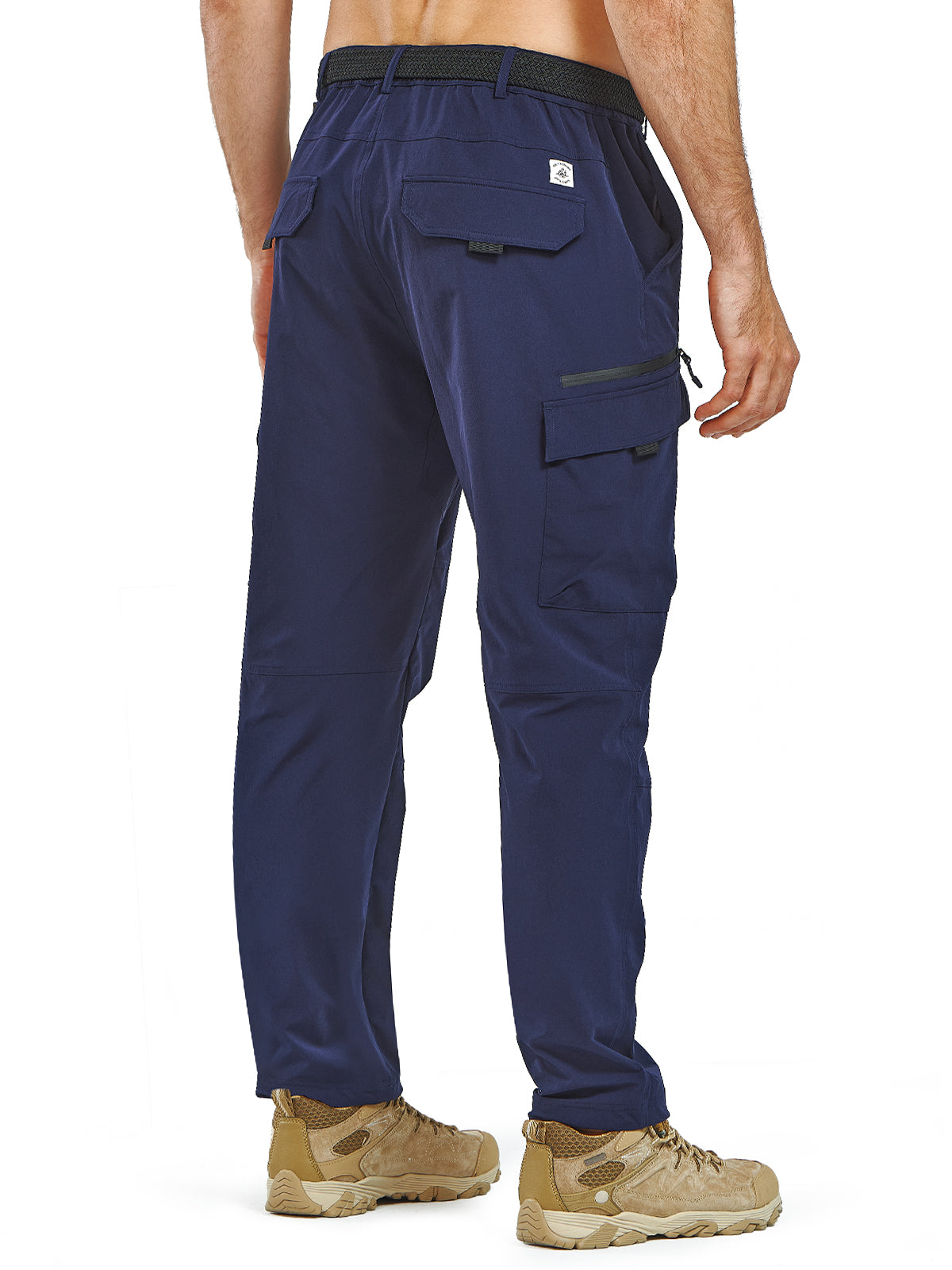 Men's Cargo Hiking Pants Lightweight with Multi Pockets for Outdoor