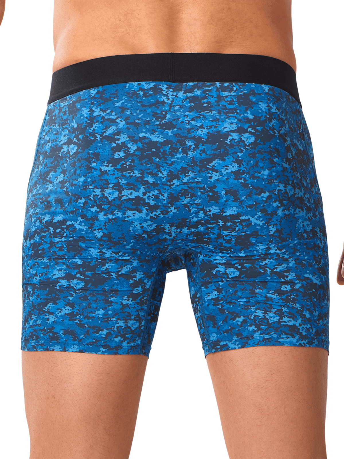 Camo Breathable Activewear Undershorts - Back View