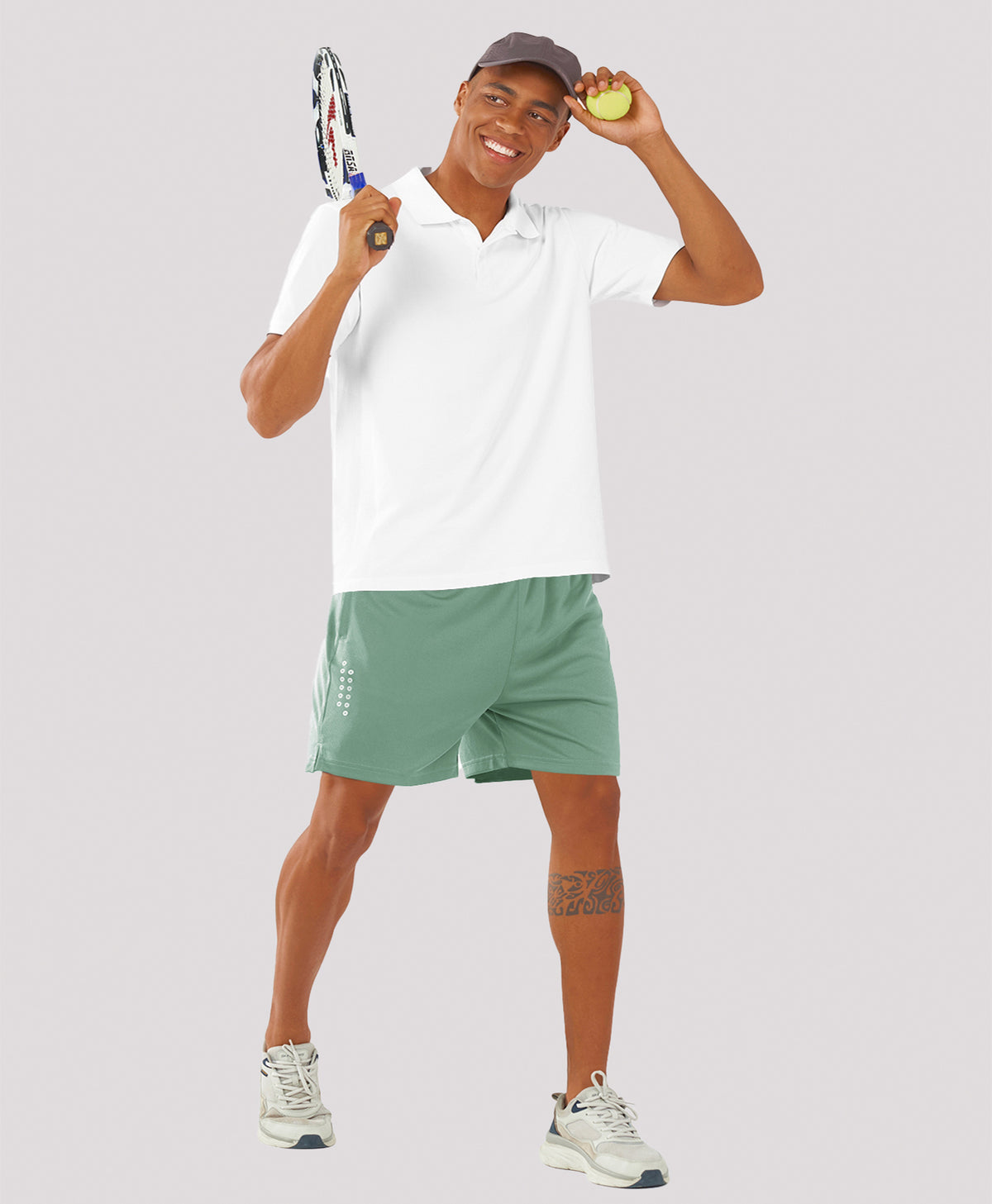 
Men's 5" Breathable Micro-Mesh Athletic Shorts Quick Dry with Pockets — lodenfrost