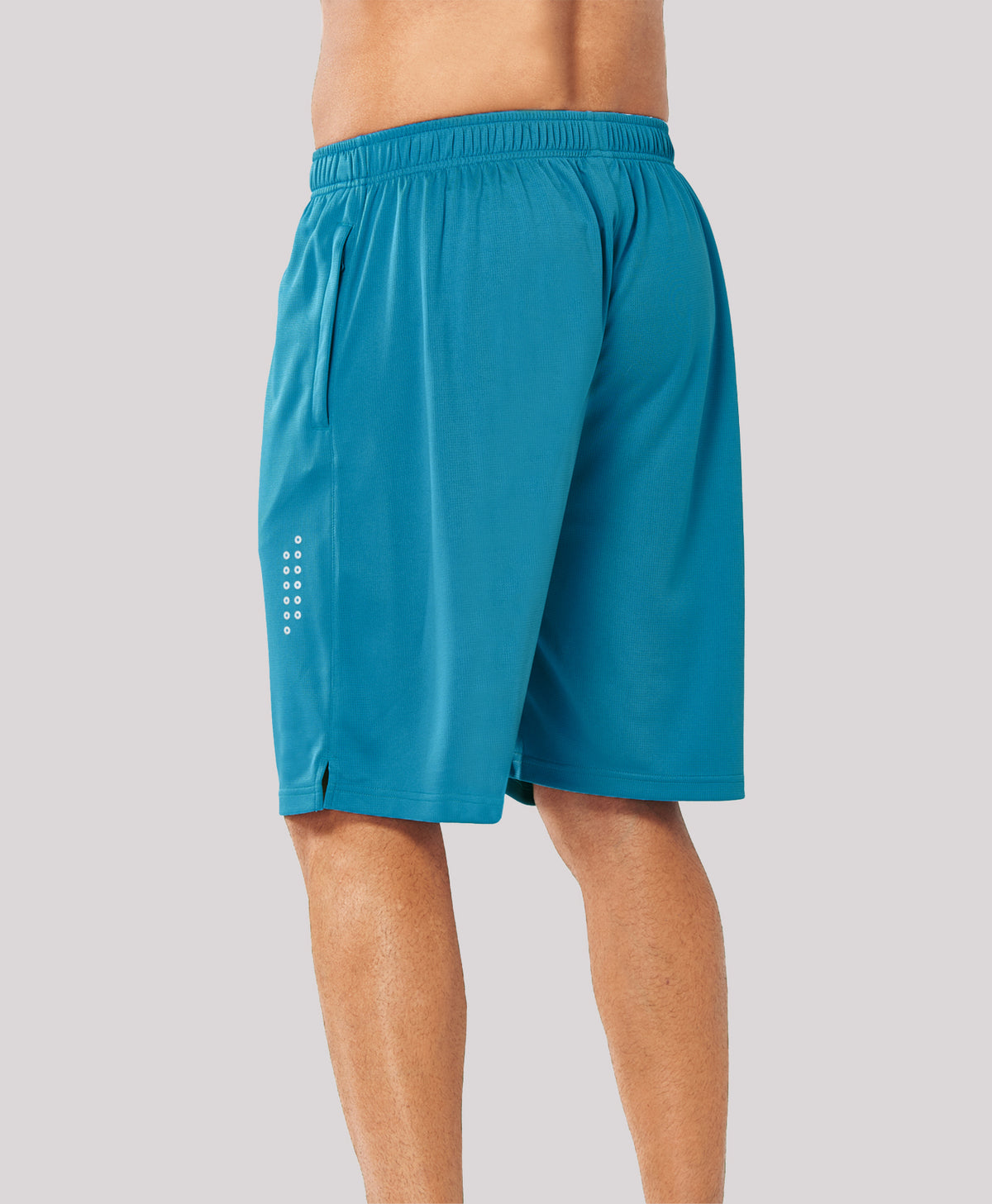 
Men's 10" Breathable Mesh Basketball Athletic Shorts — Lake Blue