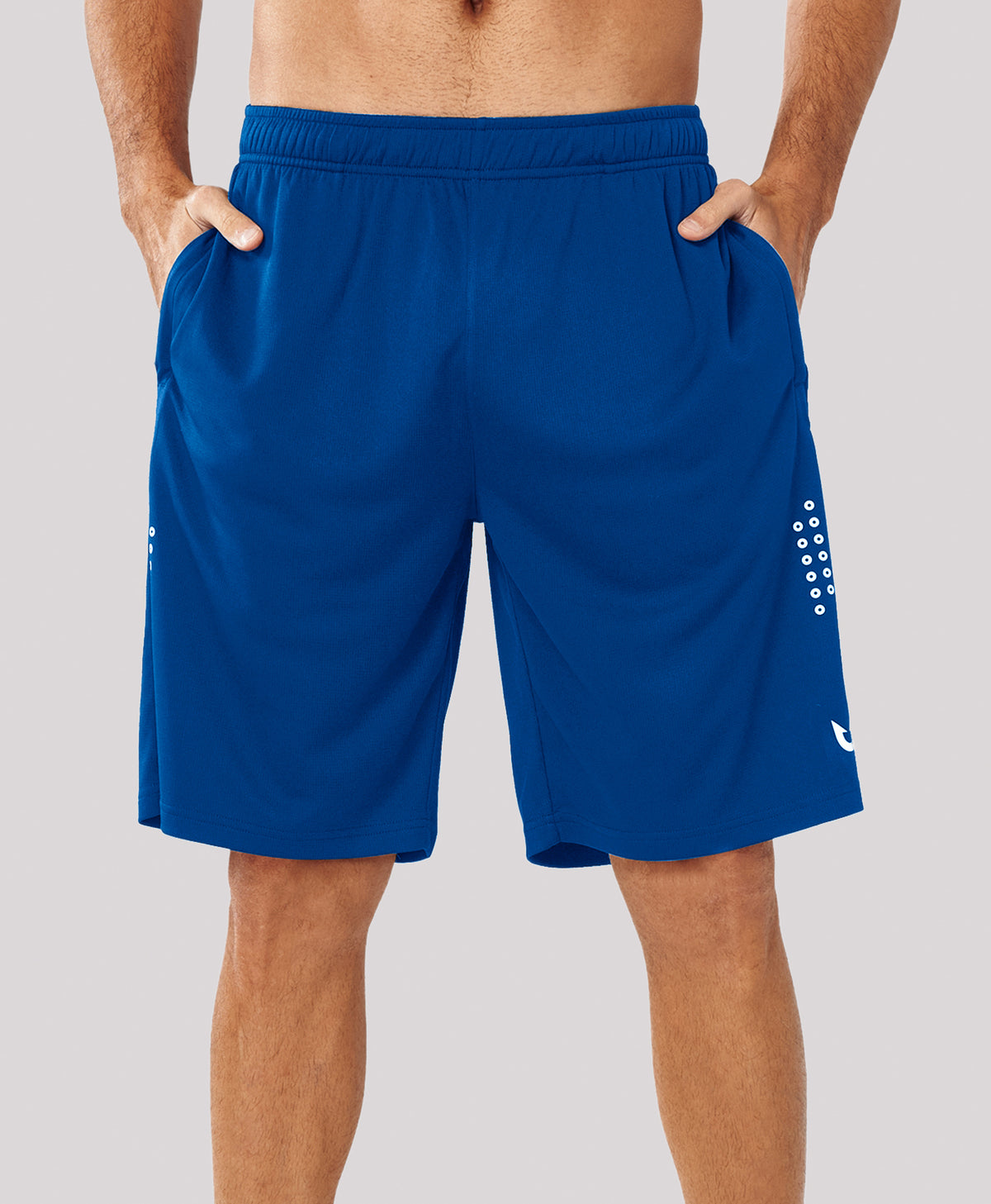
Men's 10" Breathable Mesh Basketball Athletic Shorts — Royal Blue
