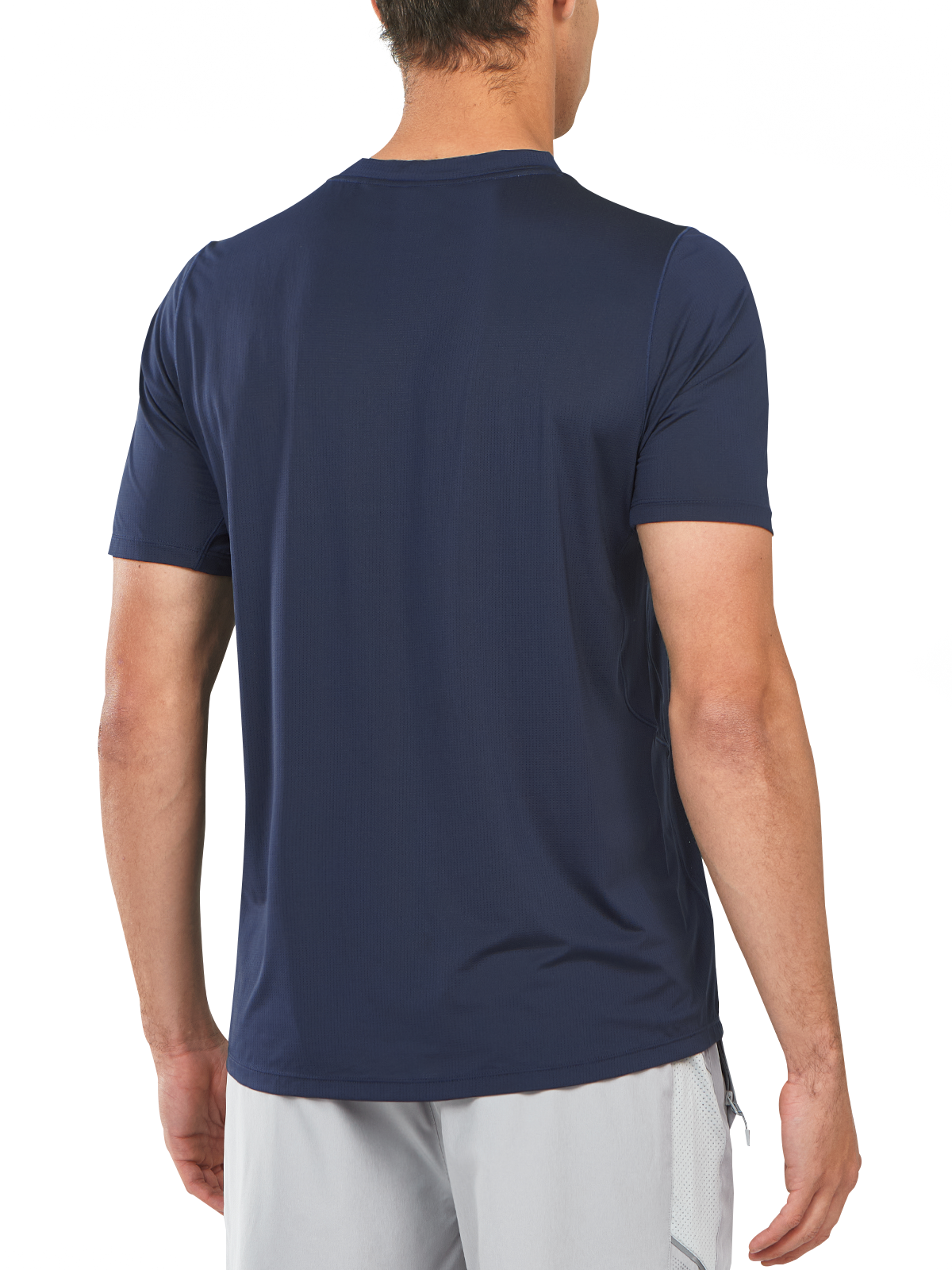 Northyard Men's Navy Gym Compression T Shirts Breathable Wicking for Workout Fitness Back