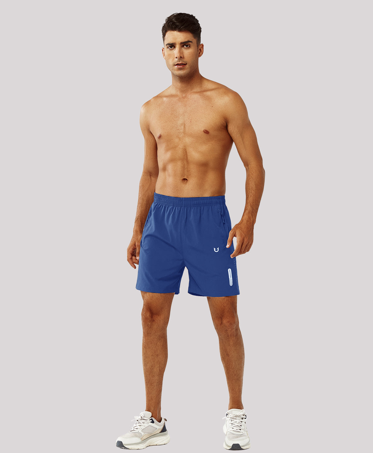 
Men's Moisture Wicking 5-Inch Hiking Shorts & Lightweight Sweat Shorts — Royal Blue