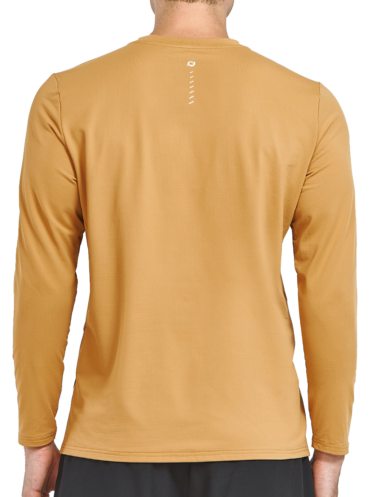 Men's Workout Thermal T-Shirts Fleece Long Sleeve Crewneck for Running
