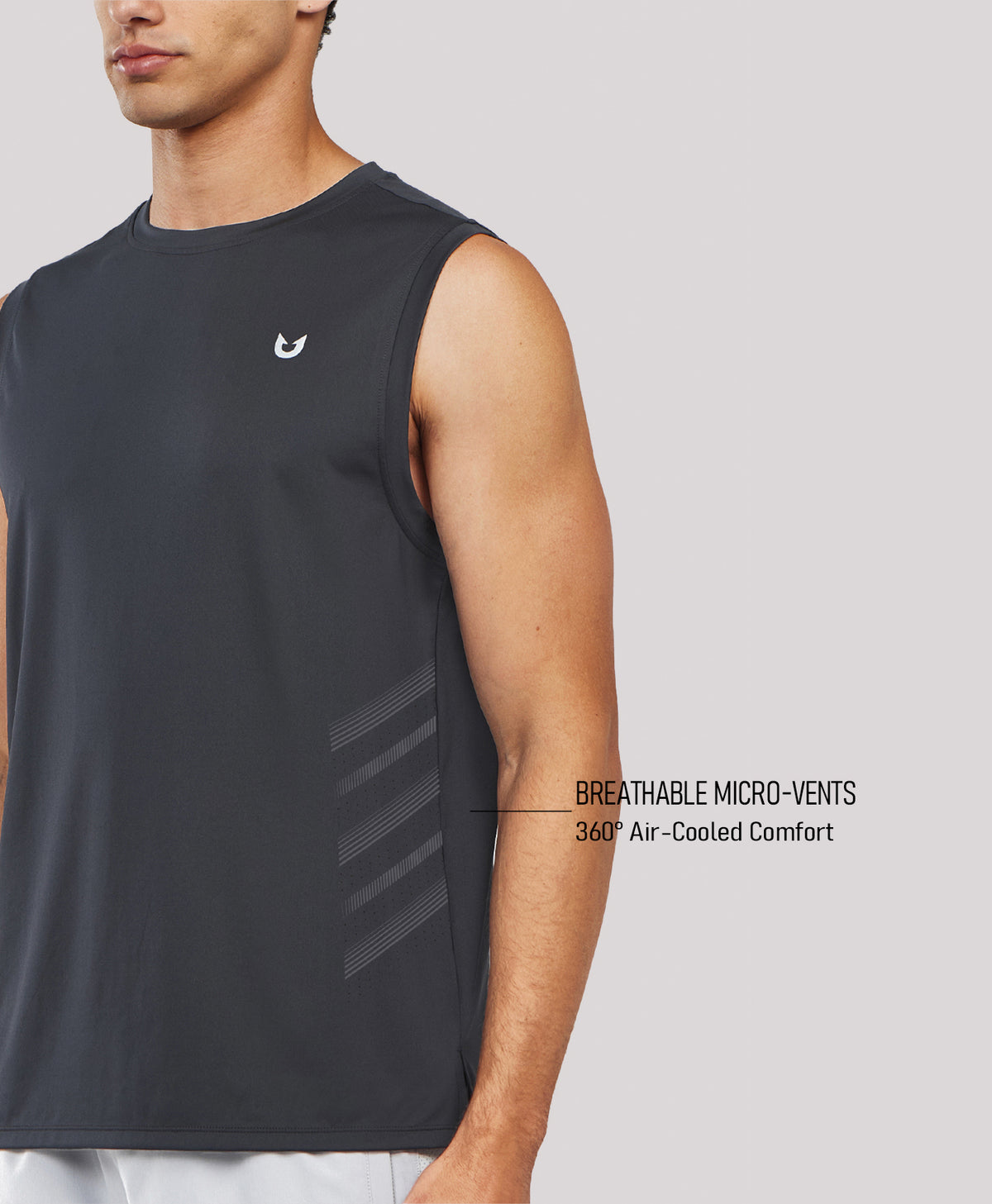 Northyard Men's Lightweight Muscle Workout Tank Tops Quick-Dry Breathable Sleeveless T-Shirts for Gym
#color_Black