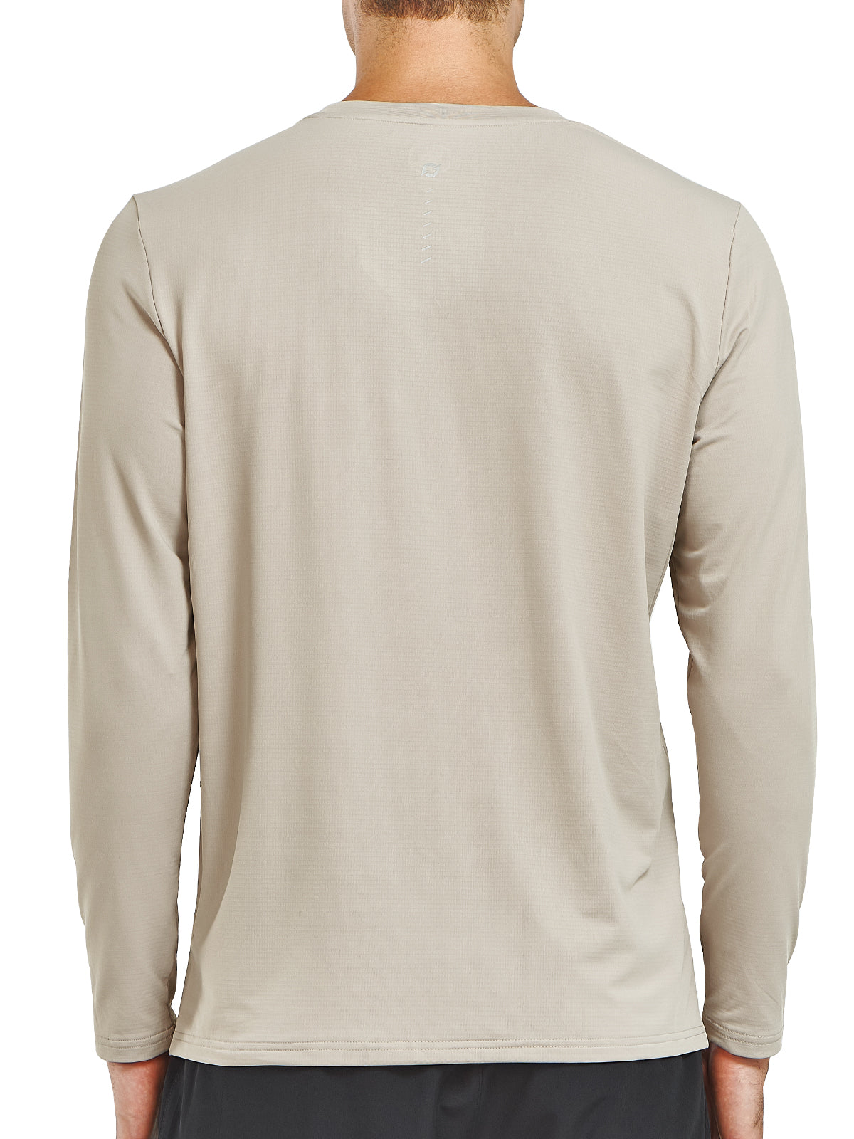 Men's Workout Thermal T-Shirts Fleece Long Sleeve Crewneck for Running