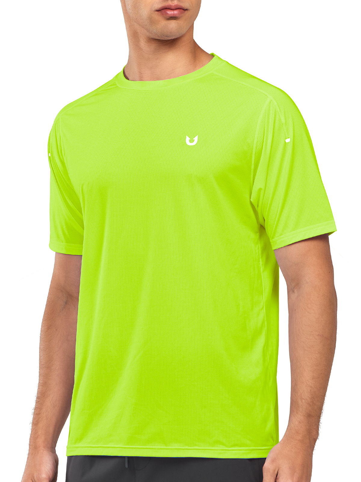 Men’s Neon Green Compression T-Shirts